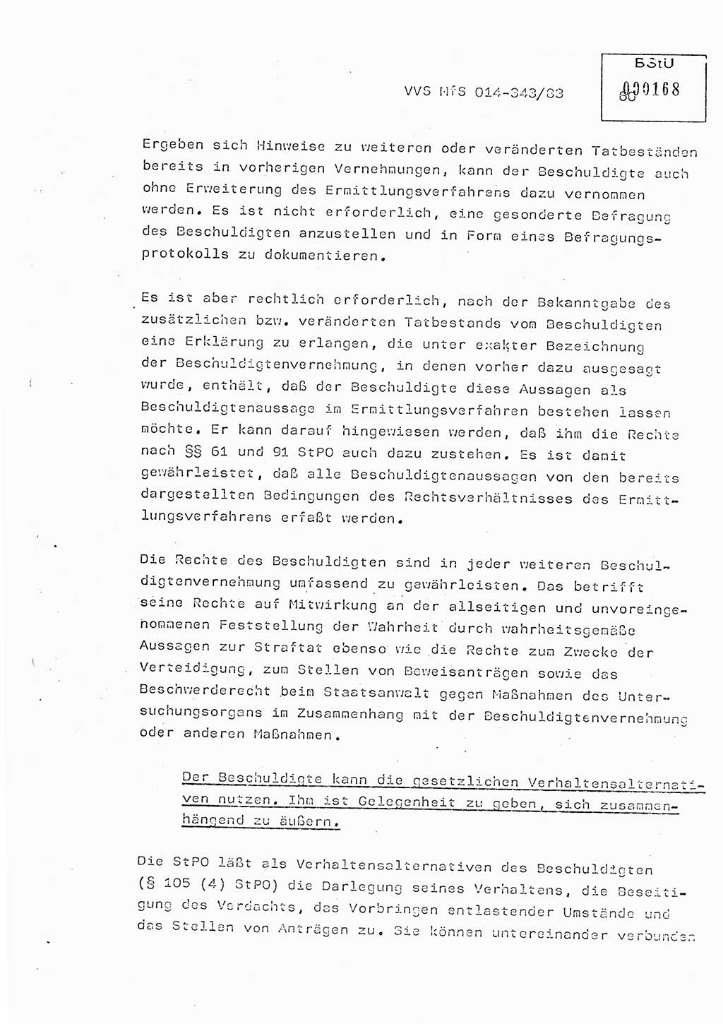 Lektion Ministerium für Staatssicherheit (MfS) [Deutsche Demokratische Republik (DDR)], Hauptabteilung (HA) Ⅸ, Vertrauliche Verschlußsache (VVS) o014-343/83, Berlin 1983, Seite 60 (Lekt. MfS DDR HA Ⅸ VVS o014-343/83 1983, S. 60)