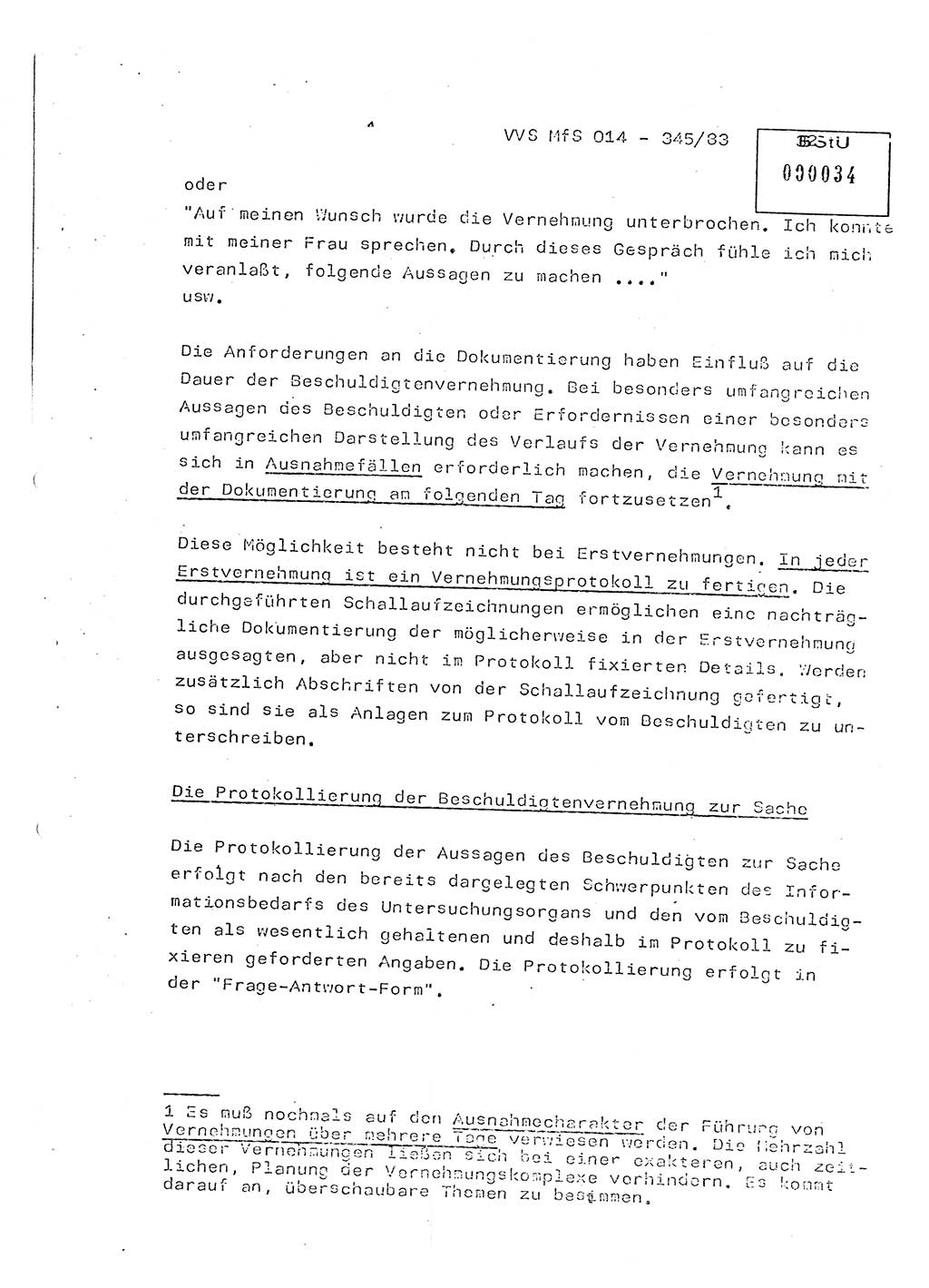 Lektion Ministerium für Staatssicherheit (MfS) [Deutsche Demokratische Republik (DDR)], Hauptabteilung (HA) Ⅸ, Vertrauliche Verschlußsache (VVS) o014-345/83, Berlin 1983, Seite 32 (Lekt. MfS DDR HA Ⅸ VVS o014-345/83 1983, S. 32)