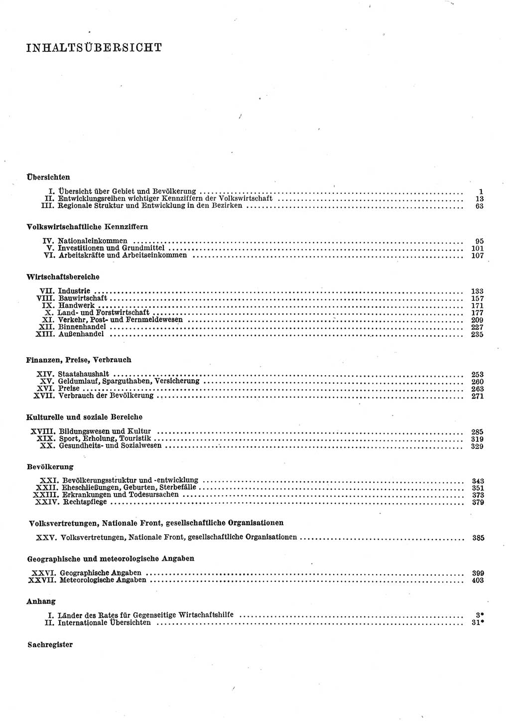 Statistisches Jahrbuch der Deutschen Demokratischen Republik (DDR) 1983, Seite 6 (Stat. Jb. DDR 1983, S. 6)