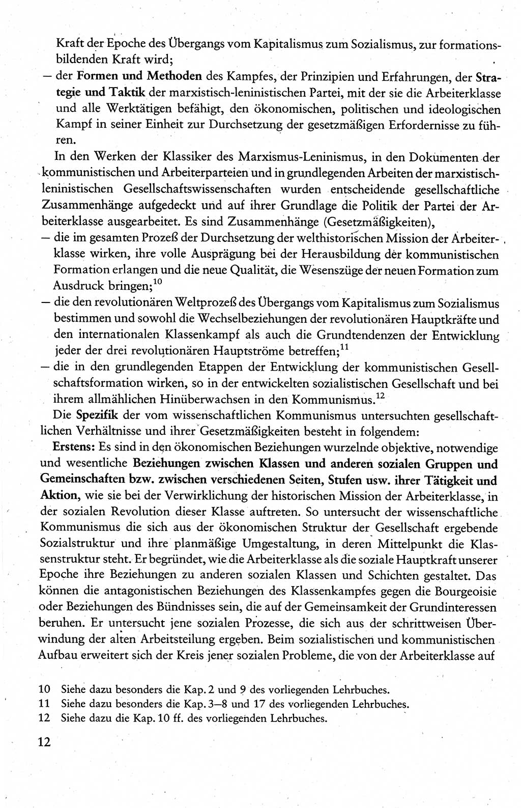 Wissenschaftlicher Kommunismus [Deutsche Demokratische Republik (DDR)], Lehrbuch für das marxistisch-leninistische Grundlagenstudium 1983, Seite 12 (Wiss. Komm. DDR Lb. 1983, S. 12)