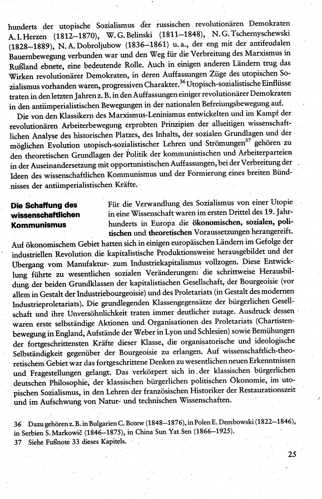 Wissenschaftlicher Kommunismus [Deutsche Demokratische Republik (DDR)], Lehrbuch für das marxistisch-leninistische Grundlagenstudium 1983, Seite 25 (Wiss. Komm. DDR Lb. 1983, S. 25)