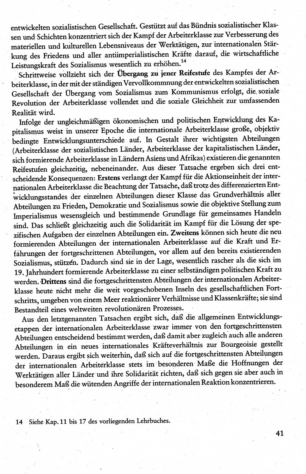 Wissenschaftlicher Kommunismus [Deutsche Demokratische Republik (DDR)], Lehrbuch für das marxistisch-leninistische Grundlagenstudium 1983, Seite 41 (Wiss. Komm. DDR Lb. 1983, S. 41)
