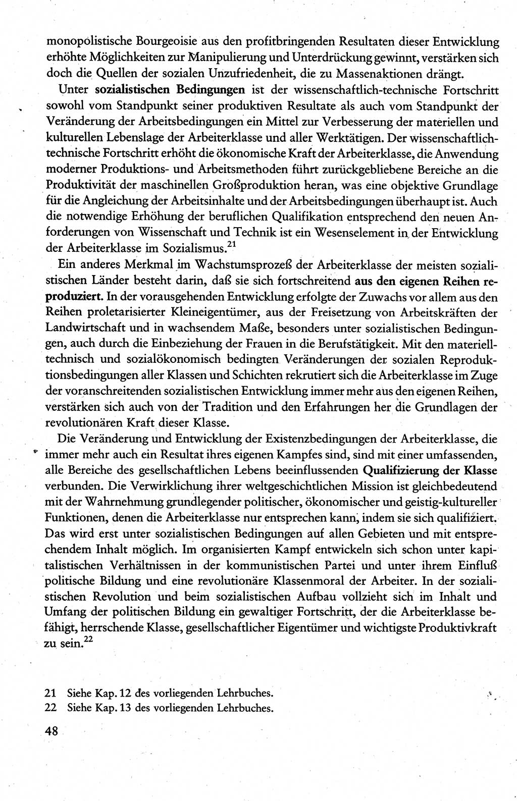 Wissenschaftlicher Kommunismus [Deutsche Demokratische Republik (DDR)], Lehrbuch für das marxistisch-leninistische Grundlagenstudium 1983, Seite 48 (Wiss. Komm. DDR Lb. 1983, S. 48)