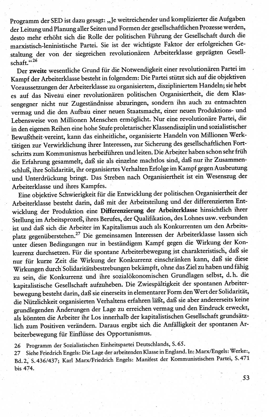 Wissenschaftlicher Kommunismus [Deutsche Demokratische Republik (DDR)], Lehrbuch für das marxistisch-leninistische Grundlagenstudium 1983, Seite 53 (Wiss. Komm. DDR Lb. 1983, S. 53)