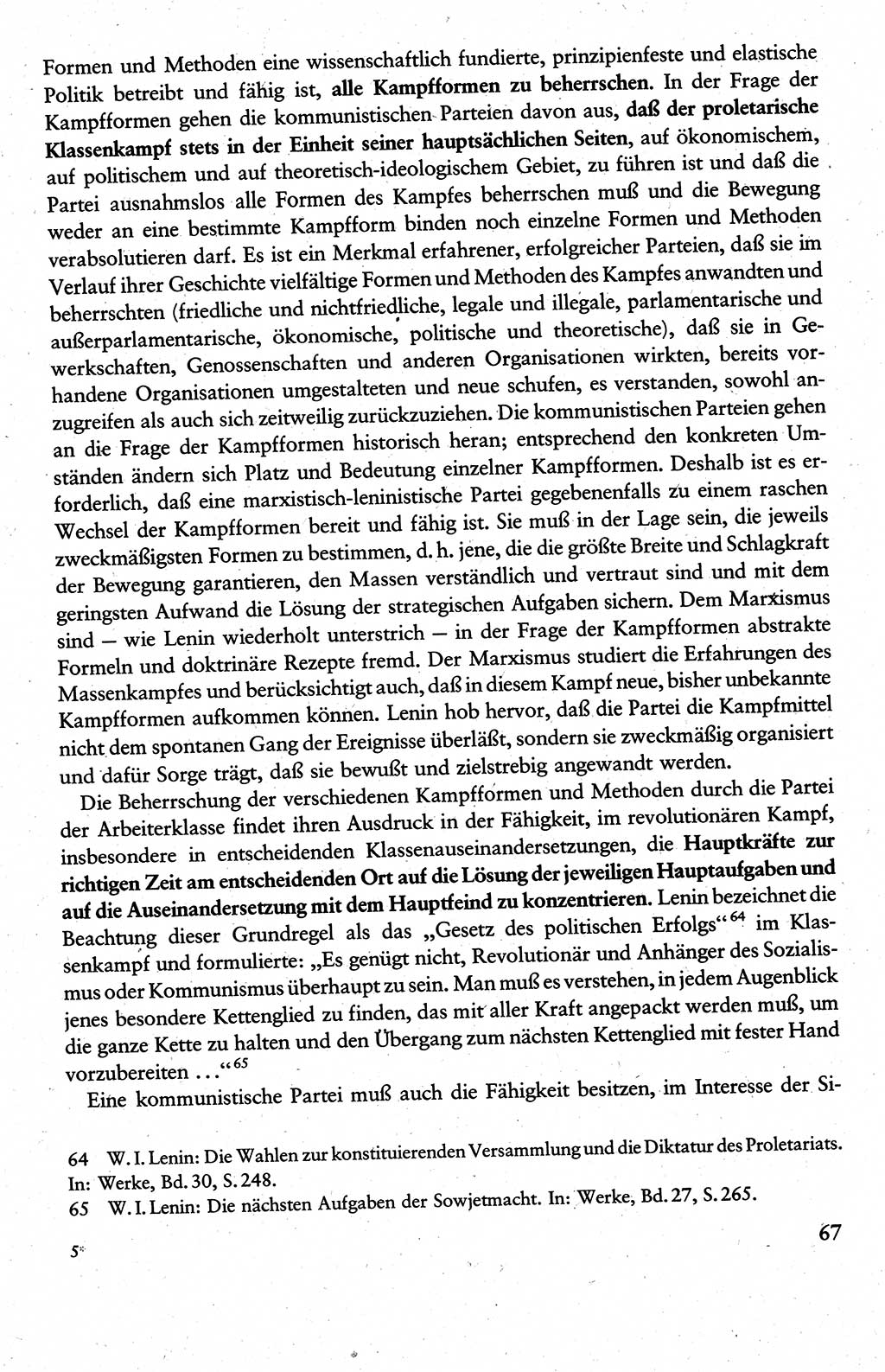 Wissenschaftlicher Kommunismus [Deutsche Demokratische Republik (DDR)], Lehrbuch für das marxistisch-leninistische Grundlagenstudium 1983, Seite 67 (Wiss. Komm. DDR Lb. 1983, S. 67)