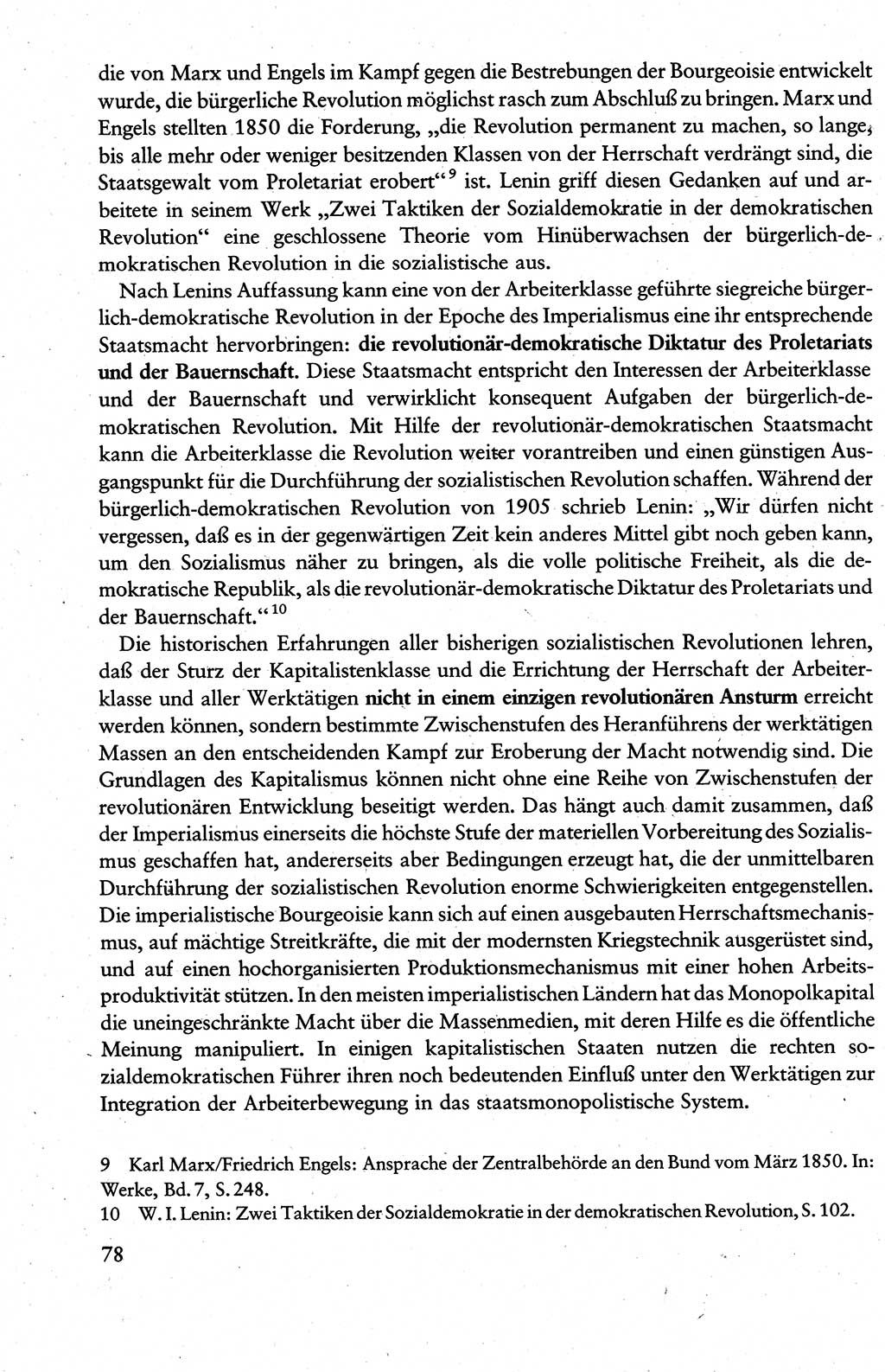 Wissenschaftlicher Kommunismus [Deutsche Demokratische Republik (DDR)], Lehrbuch für das marxistisch-leninistische Grundlagenstudium 1983, Seite 78 (Wiss. Komm. DDR Lb. 1983, S. 78)