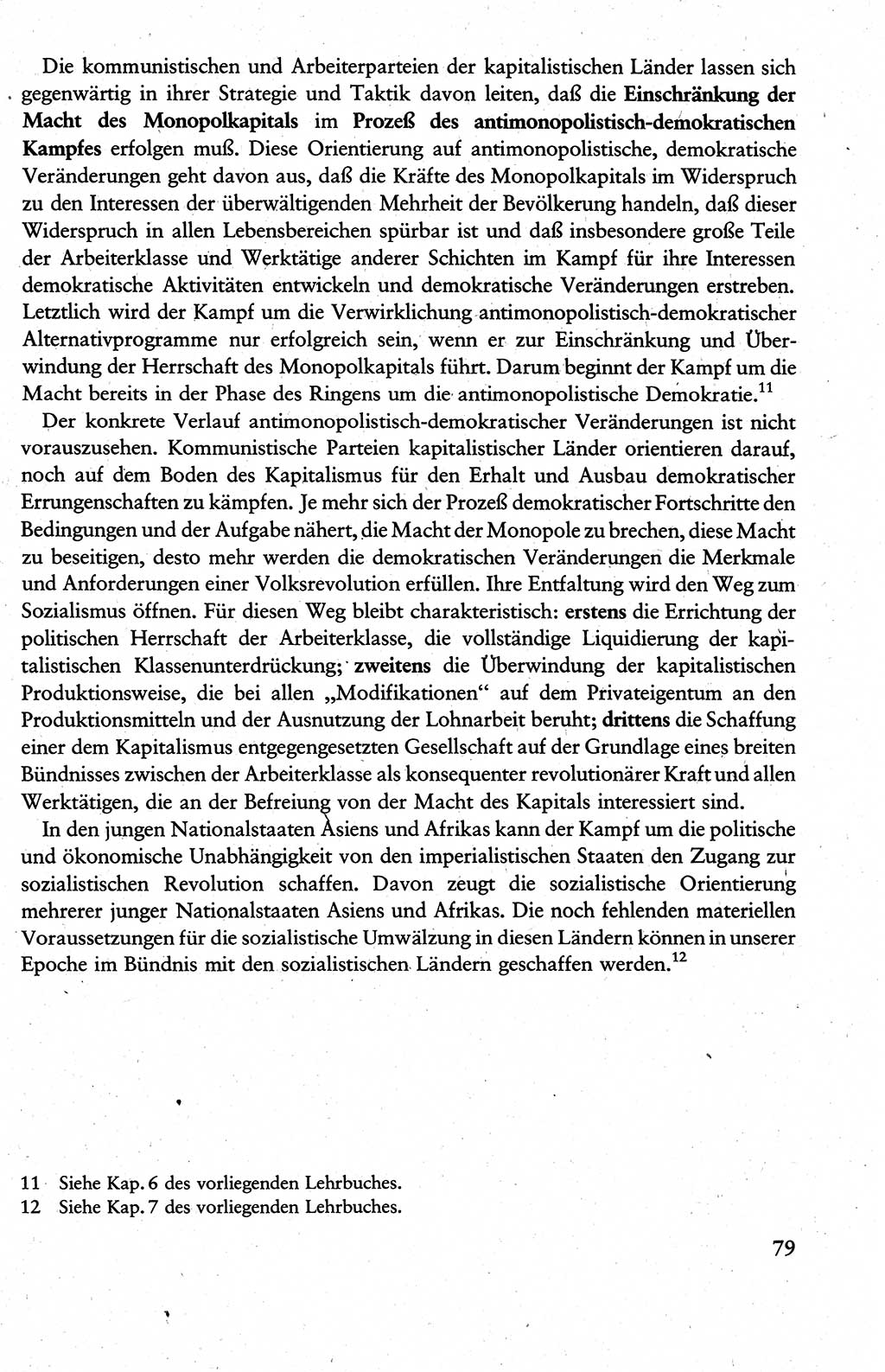 Wissenschaftlicher Kommunismus [Deutsche Demokratische Republik (DDR)], Lehrbuch für das marxistisch-leninistische Grundlagenstudium 1983, Seite 79 (Wiss. Komm. DDR Lb. 1983, S. 79)