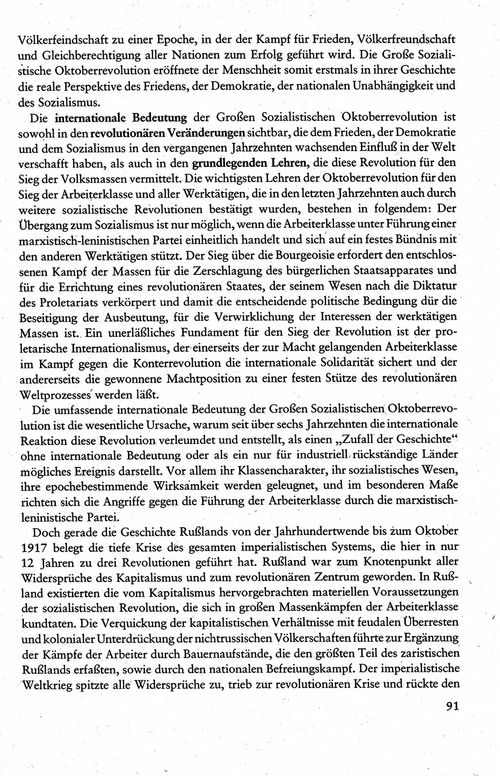 Wissenschaftlicher Kommunismus [Deutsche Demokratische Republik (DDR)], Lehrbuch für das marxistisch-leninistische Grundlagenstudium 1983, Seite 91 (Wiss. Komm. DDR Lb. 1983, S. 91)