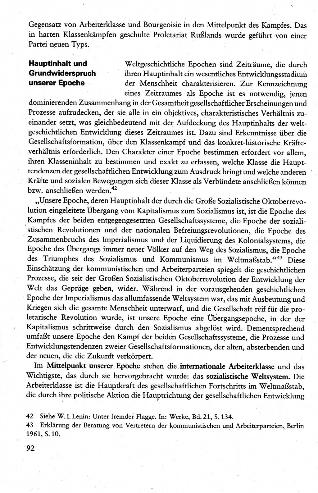 Wissenschaftlicher Kommunismus [Deutsche Demokratische Republik (DDR)], Lehrbuch für das marxistisch-leninistische Grundlagenstudium 1983, Seite 92 (Wiss. Komm. DDR Lb. 1983, S. 92)