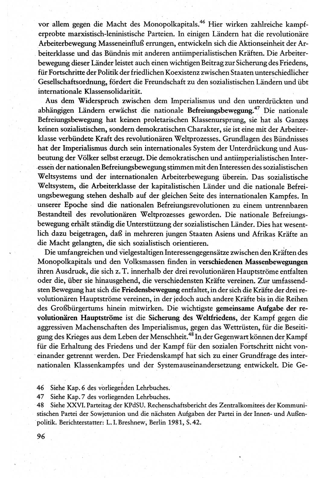 Wissenschaftlicher Kommunismus [Deutsche Demokratische Republik (DDR)], Lehrbuch für das marxistisch-leninistische Grundlagenstudium 1983, Seite 96 (Wiss. Komm. DDR Lb. 1983, S. 96)