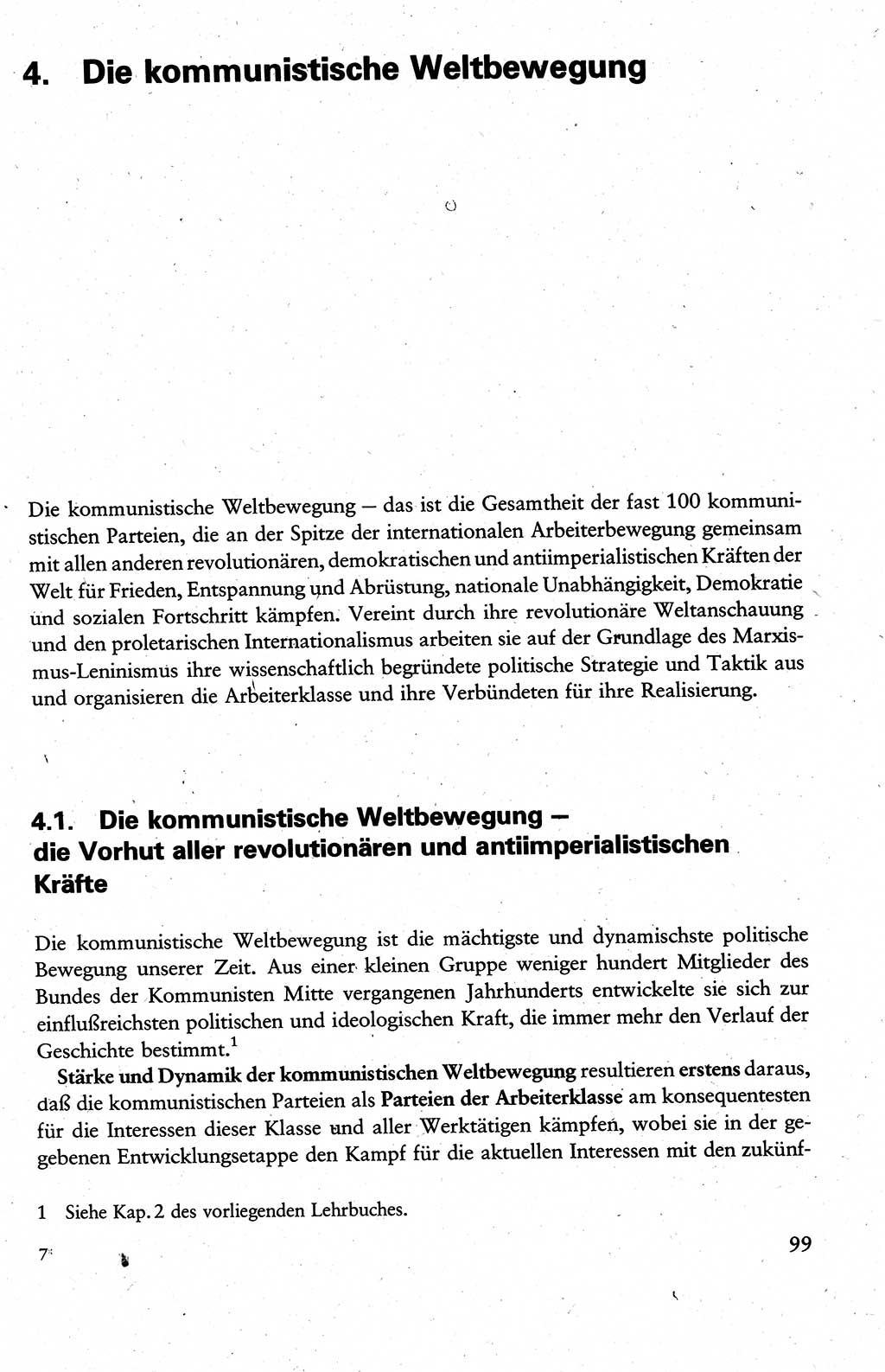Wissenschaftlicher Kommunismus [Deutsche Demokratische Republik (DDR)], Lehrbuch für das marxistisch-leninistische Grundlagenstudium 1983, Seite 99 (Wiss. Komm. DDR Lb. 1983, S. 99)