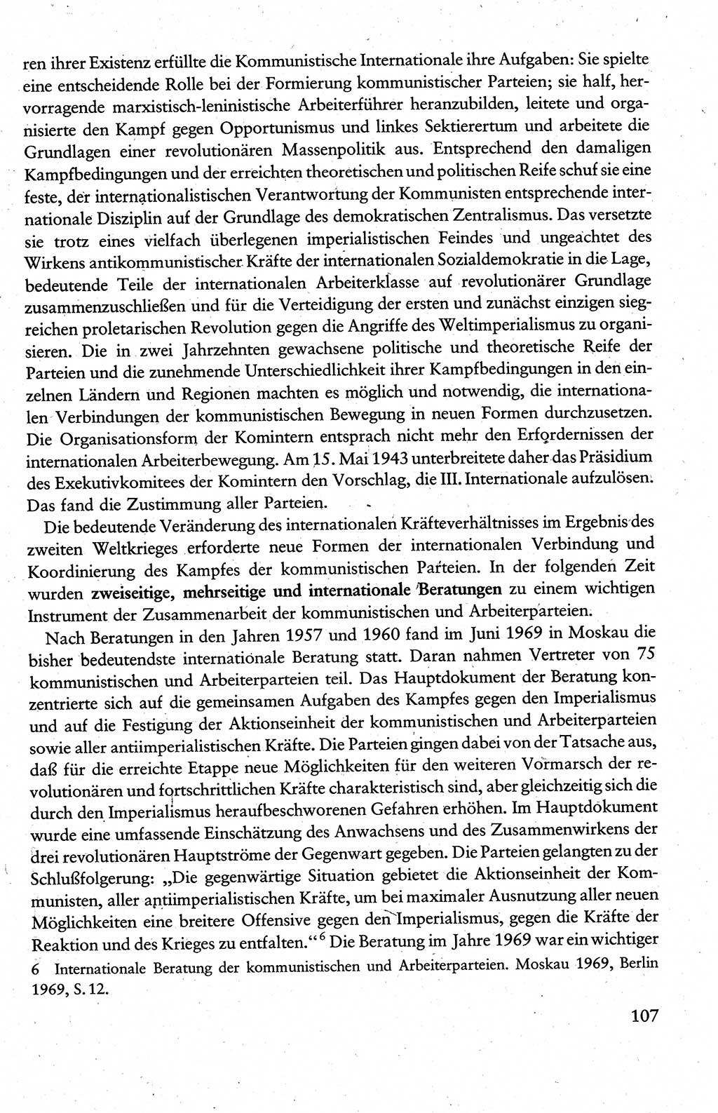 Wissenschaftlicher Kommunismus [Deutsche Demokratische Republik (DDR)], Lehrbuch für das marxistisch-leninistische Grundlagenstudium 1983, Seite 107 (Wiss. Komm. DDR Lb. 1983, S. 107)
