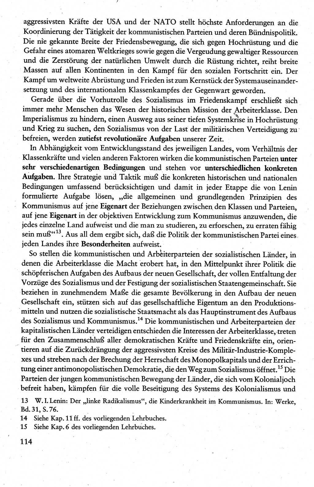 Wissenschaftlicher Kommunismus [Deutsche Demokratische Republik (DDR)], Lehrbuch für das marxistisch-leninistische Grundlagenstudium 1983, Seite 114 (Wiss. Komm. DDR Lb. 1983, S. 114)