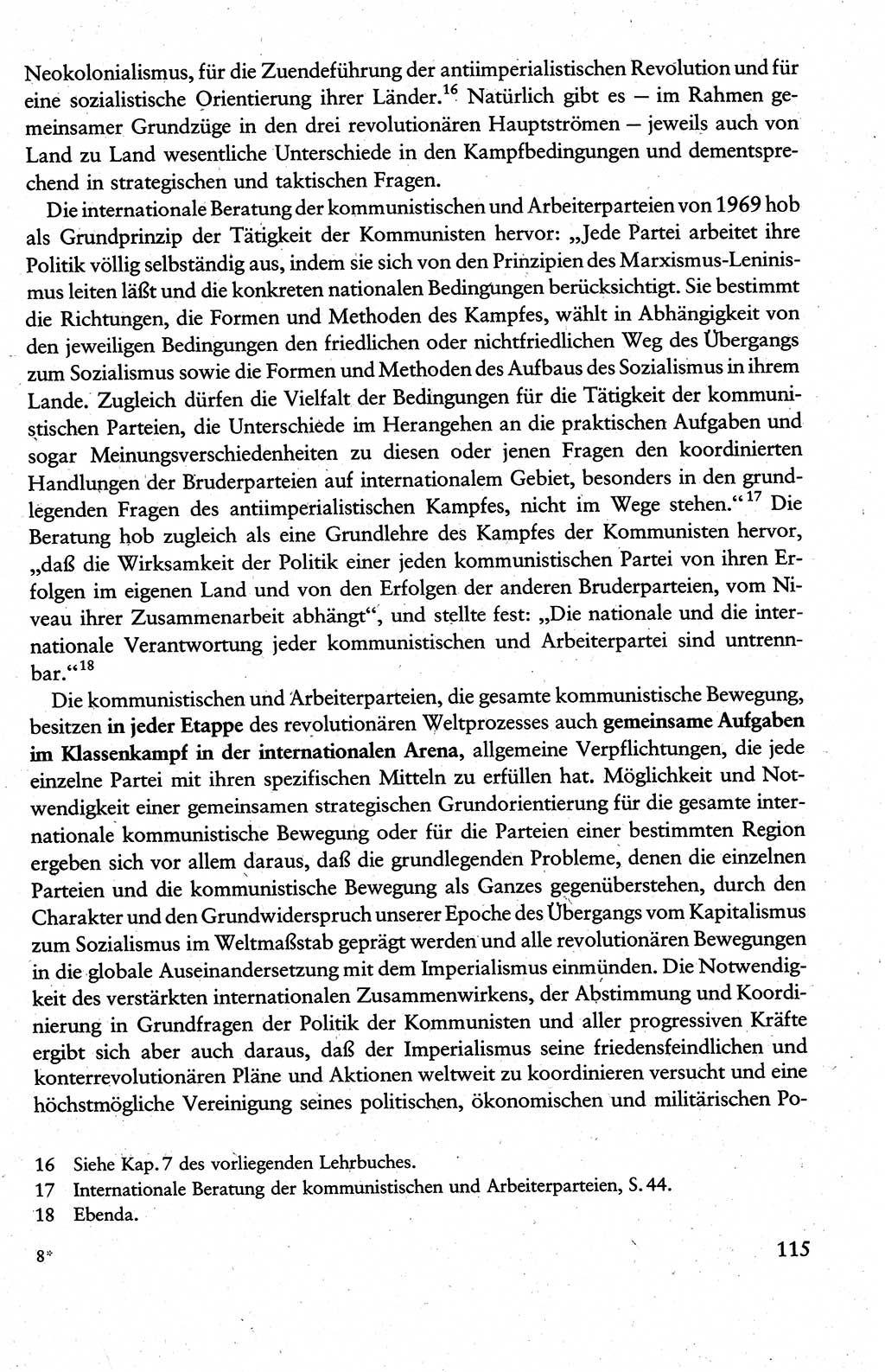 Wissenschaftlicher Kommunismus [Deutsche Demokratische Republik (DDR)], Lehrbuch für das marxistisch-leninistische Grundlagenstudium 1983, Seite 115 (Wiss. Komm. DDR Lb. 1983, S. 115)