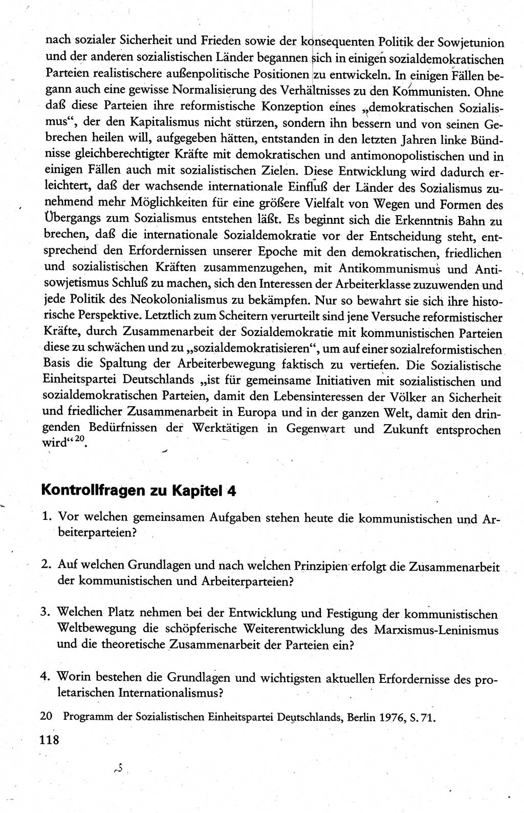 Wissenschaftlicher Kommunismus [Deutsche Demokratische Republik (DDR)], Lehrbuch für das marxistisch-leninistische Grundlagenstudium 1983, Seite 118 (Wiss. Komm. DDR Lb. 1983, S. 118)