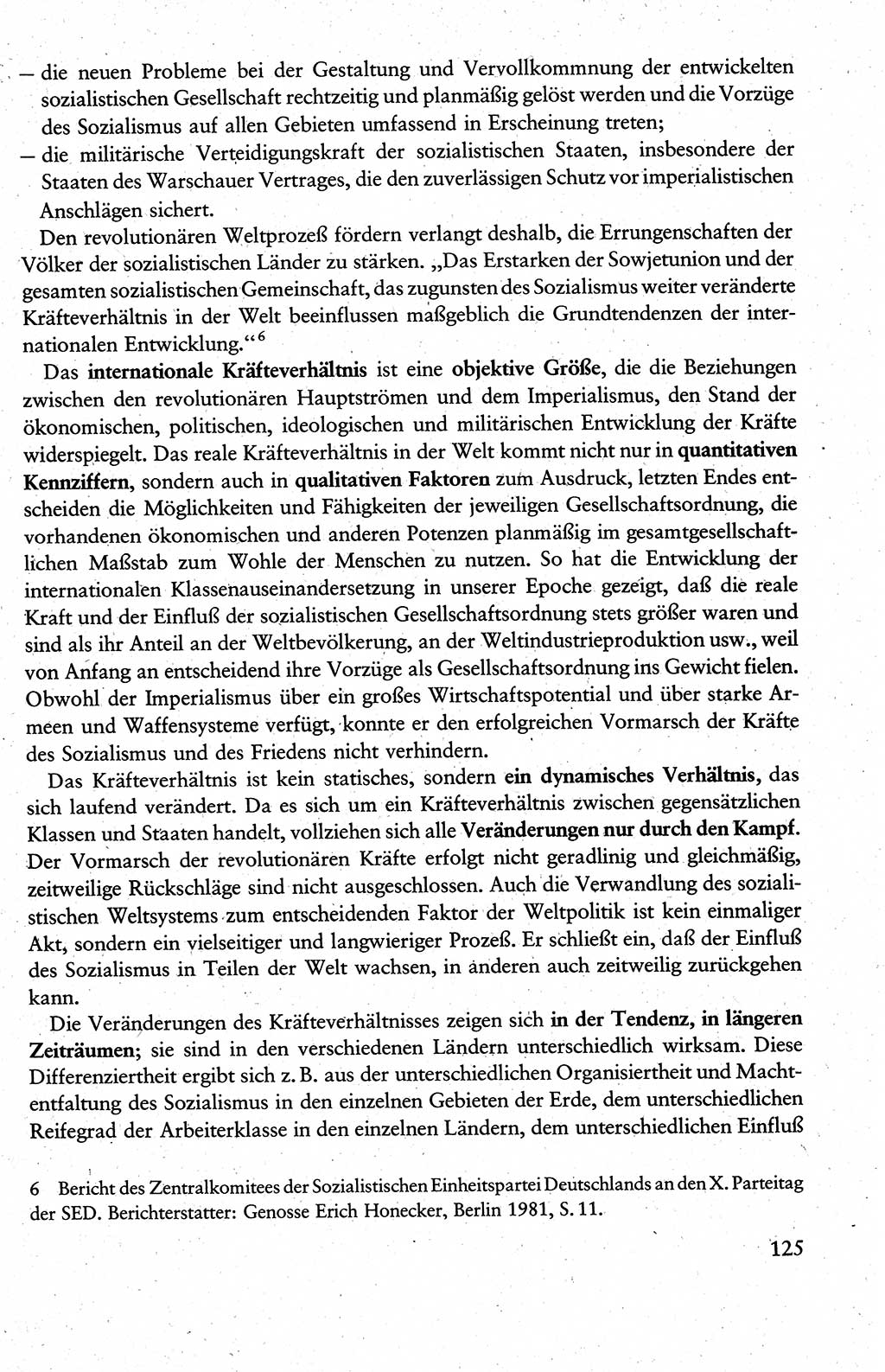 Wissenschaftlicher Kommunismus [Deutsche Demokratische Republik (DDR)], Lehrbuch für das marxistisch-leninistische Grundlagenstudium 1983, Seite 125 (Wiss. Komm. DDR Lb. 1983, S. 125)