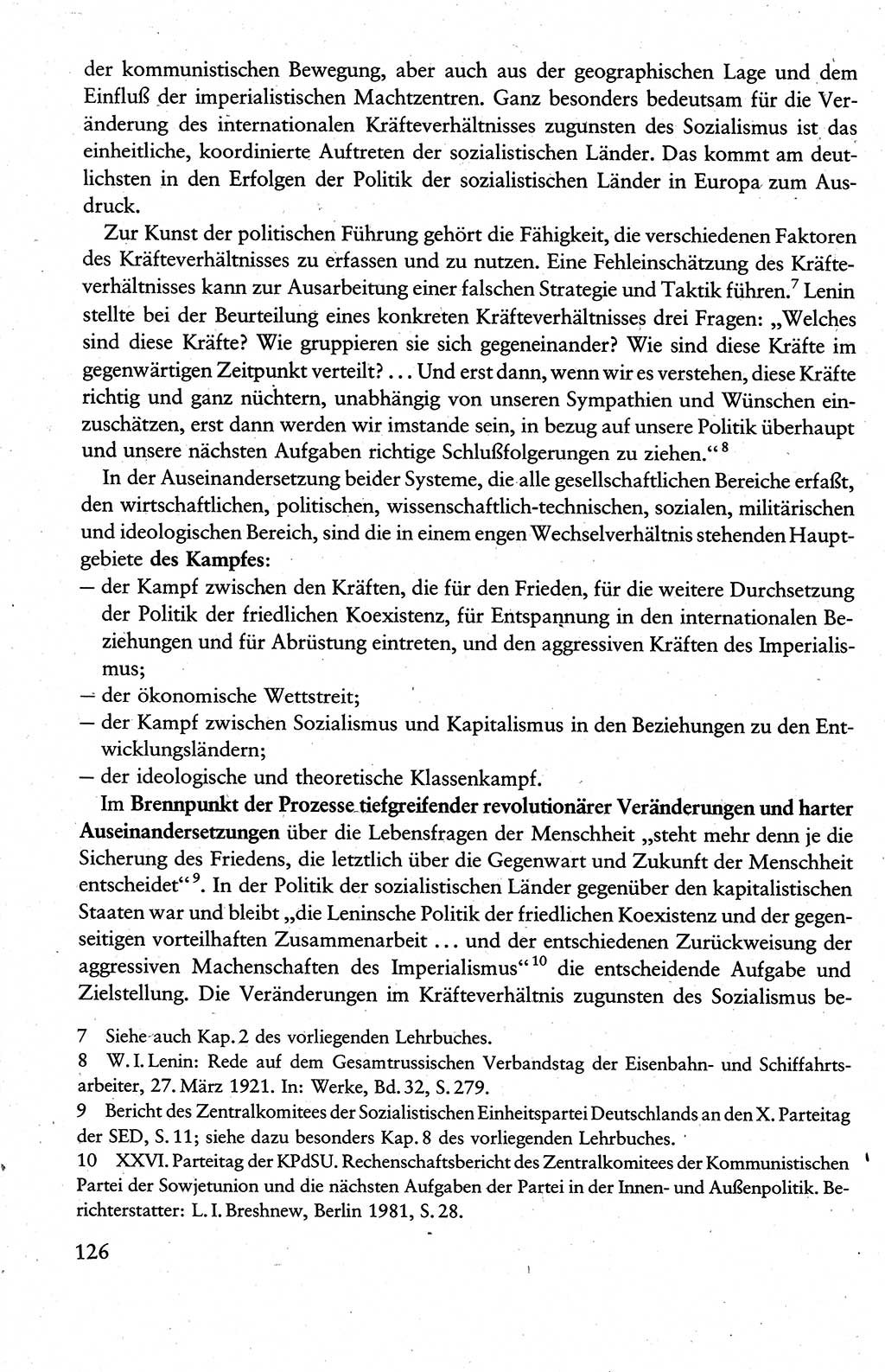 Wissenschaftlicher Kommunismus [Deutsche Demokratische Republik (DDR)], Lehrbuch für das marxistisch-leninistische Grundlagenstudium 1983, Seite 126 (Wiss. Komm. DDR Lb. 1983, S. 126)