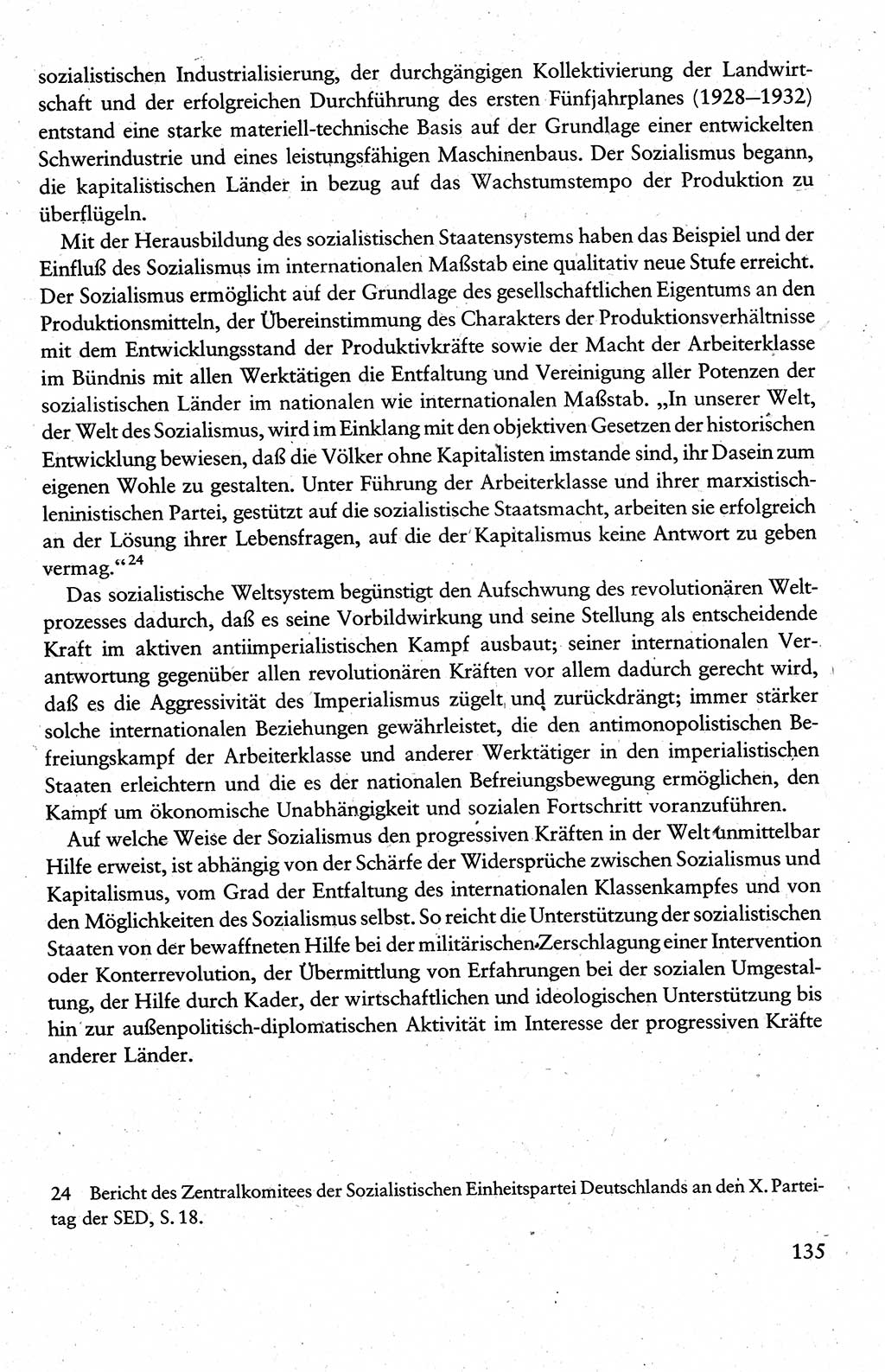 Wissenschaftlicher Kommunismus [Deutsche Demokratische Republik (DDR)], Lehrbuch für das marxistisch-leninistische Grundlagenstudium 1983, Seite 135 (Wiss. Komm. DDR Lb. 1983, S. 135)