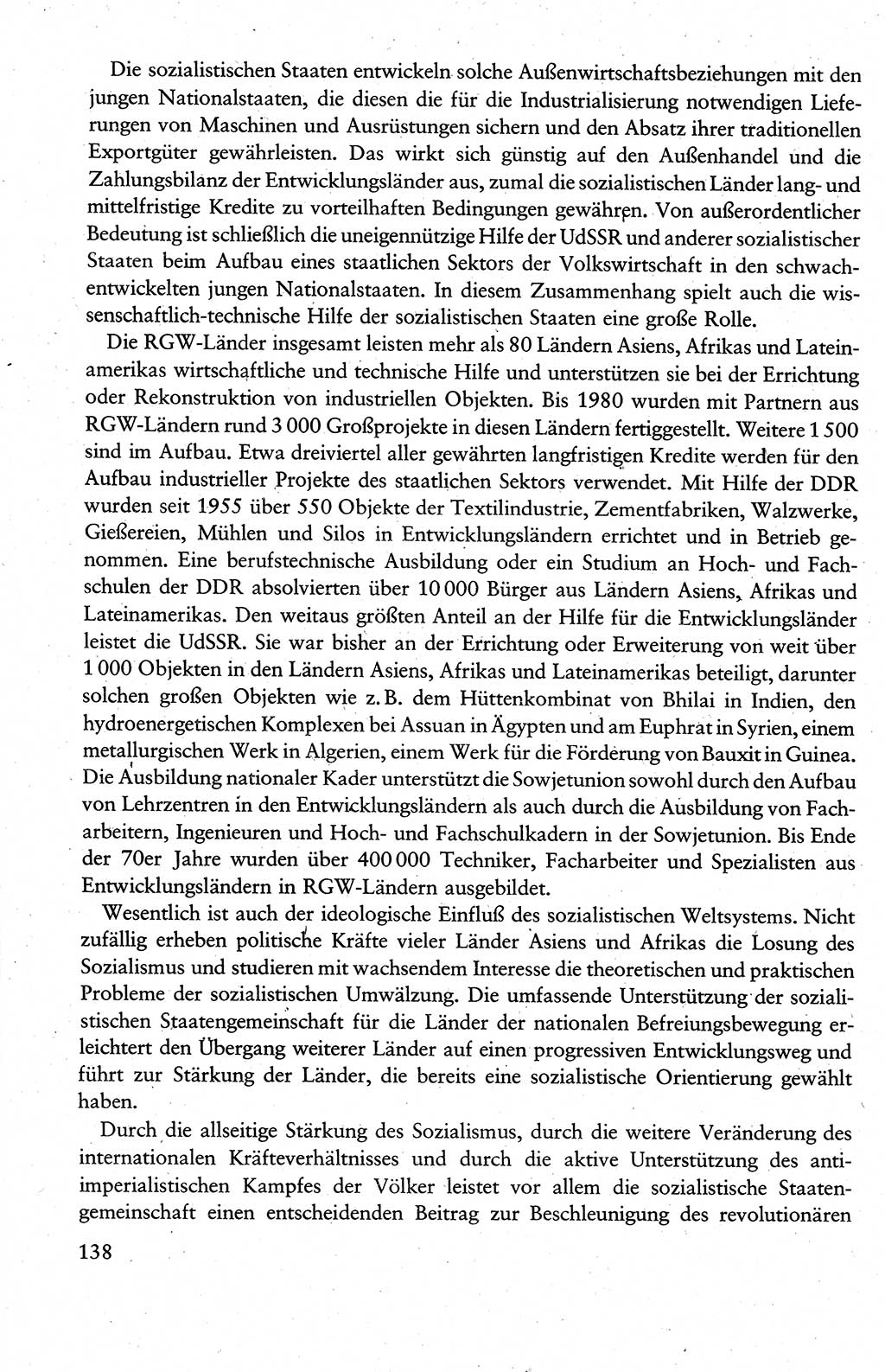 Wissenschaftlicher Kommunismus [Deutsche Demokratische Republik (DDR)], Lehrbuch für das marxistisch-leninistische Grundlagenstudium 1983, Seite 138 (Wiss. Komm. DDR Lb. 1983, S. 138)