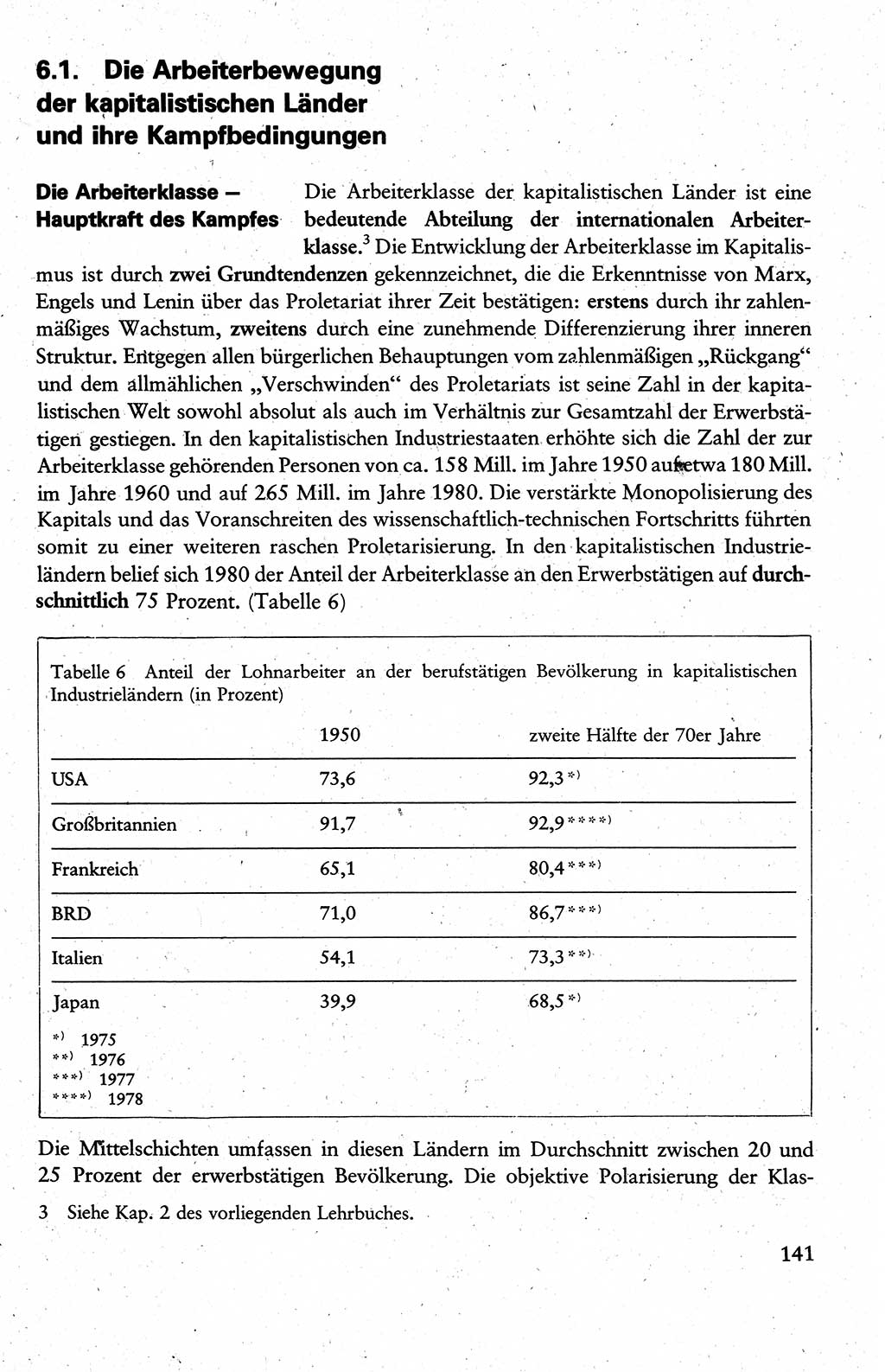 Wissenschaftlicher Kommunismus [Deutsche Demokratische Republik (DDR)], Lehrbuch für das marxistisch-leninistische Grundlagenstudium 1983, Seite 141 (Wiss. Komm. DDR Lb. 1983, S. 141)