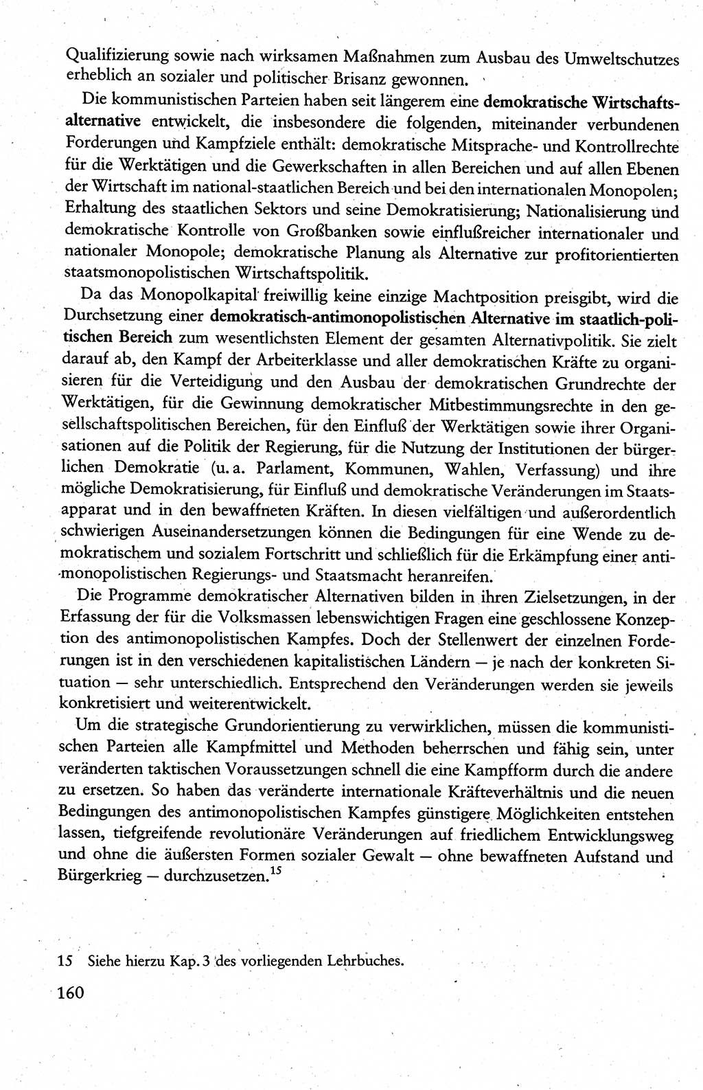 Wissenschaftlicher Kommunismus [Deutsche Demokratische Republik (DDR)], Lehrbuch für das marxistisch-leninistische Grundlagenstudium 1983, Seite 160 (Wiss. Komm. DDR Lb. 1983, S. 160)