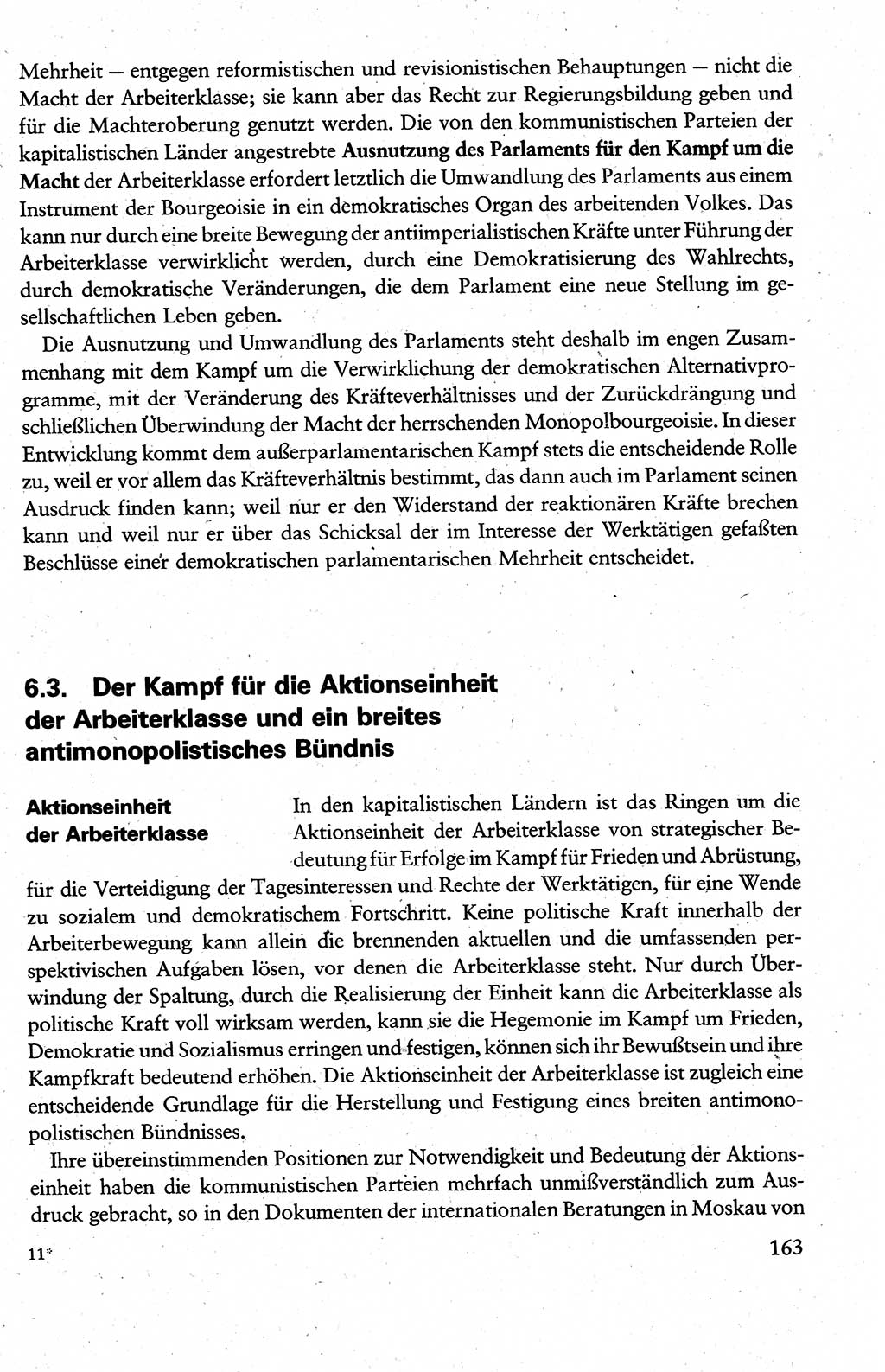 Wissenschaftlicher Kommunismus [Deutsche Demokratische Republik (DDR)], Lehrbuch für das marxistisch-leninistische Grundlagenstudium 1983, Seite 163 (Wiss. Komm. DDR Lb. 1983, S. 163)