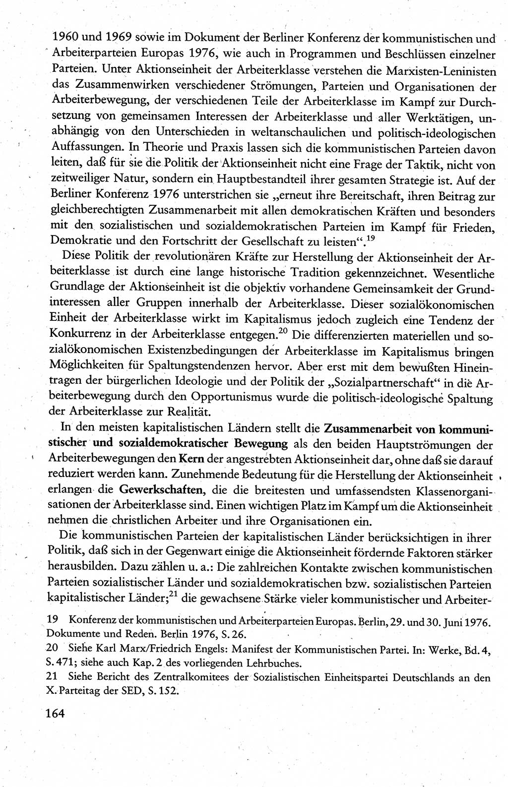 Wissenschaftlicher Kommunismus [Deutsche Demokratische Republik (DDR)], Lehrbuch für das marxistisch-leninistische Grundlagenstudium 1983, Seite 164 (Wiss. Komm. DDR Lb. 1983, S. 164)