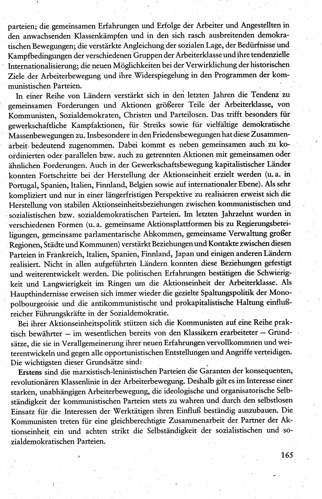 Wissenschaftlicher Kommunismus [Deutsche Demokratische Republik (DDR)], Lehrbuch für das marxistisch-leninistische Grundlagenstudium 1983, Seite 165 (Wiss. Komm. DDR Lb. 1983, S. 165)