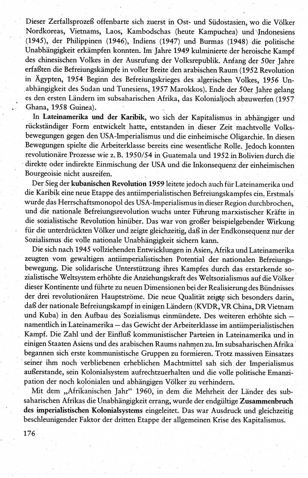 Wissenschaftlicher Kommunismus [Deutsche Demokratische Republik (DDR)], Lehrbuch für das marxistisch-leninistische Grundlagenstudium 1983, Seite 176 (Wiss. Komm. DDR Lb. 1983, S. 176)