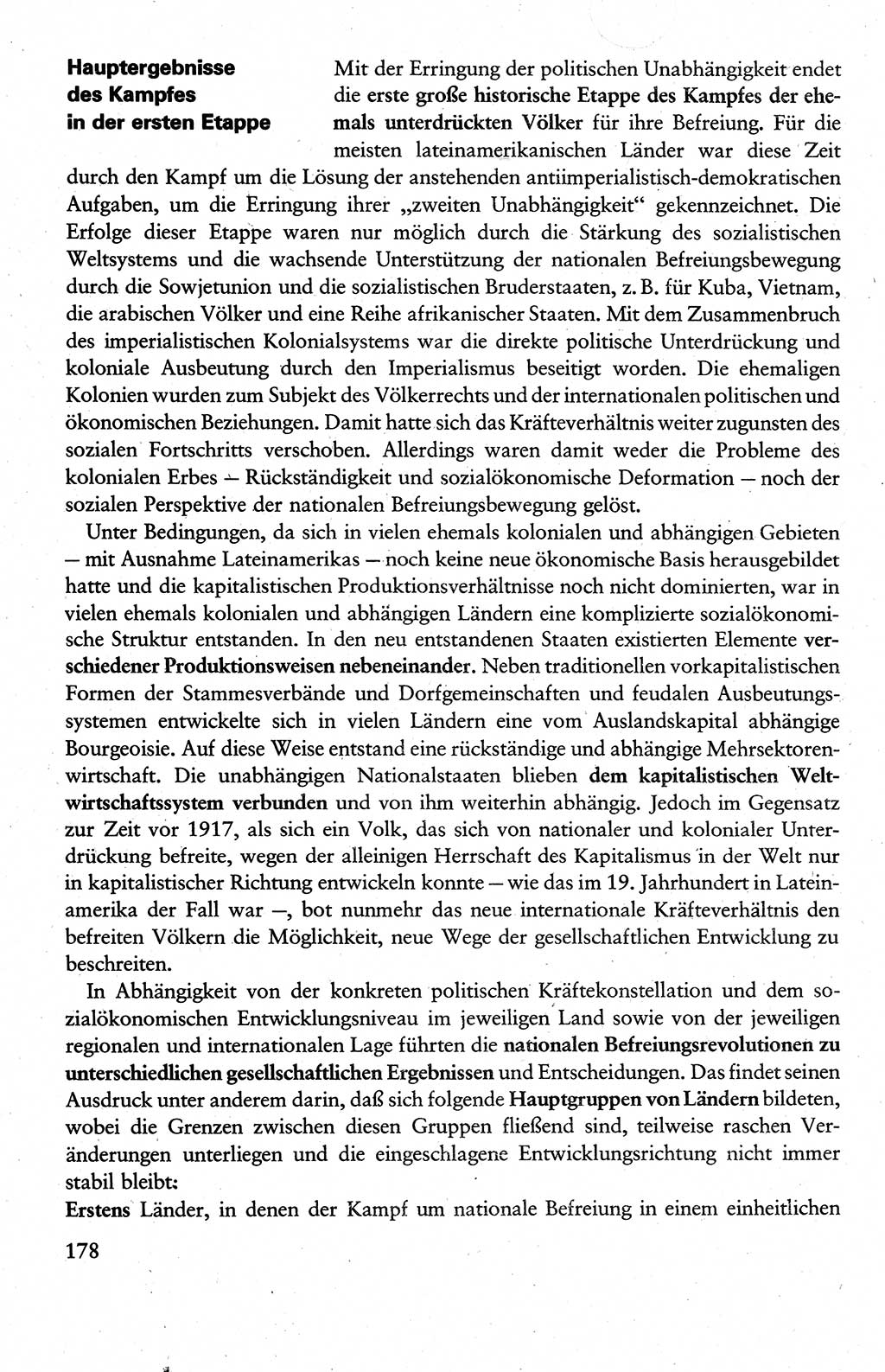 Wissenschaftlicher Kommunismus [Deutsche Demokratische Republik (DDR)], Lehrbuch für das marxistisch-leninistische Grundlagenstudium 1983, Seite 178 (Wiss. Komm. DDR Lb. 1983, S. 178)