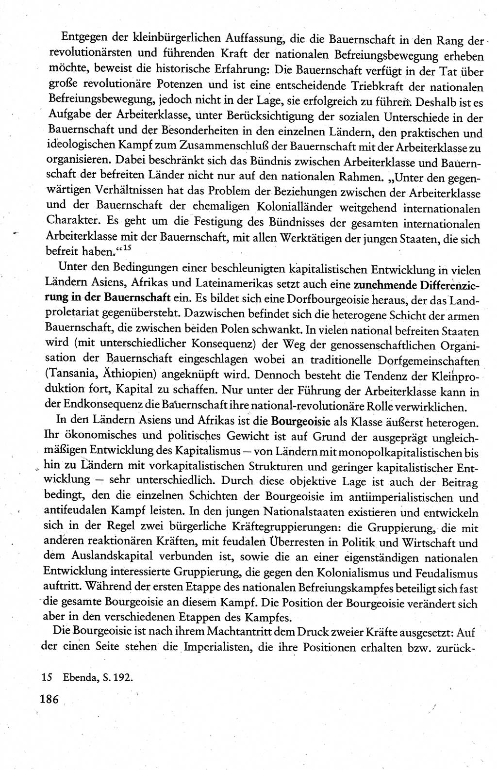 Wissenschaftlicher Kommunismus [Deutsche Demokratische Republik (DDR)], Lehrbuch für das marxistisch-leninistische Grundlagenstudium 1983, Seite 186 (Wiss. Komm. DDR Lb. 1983, S. 186)