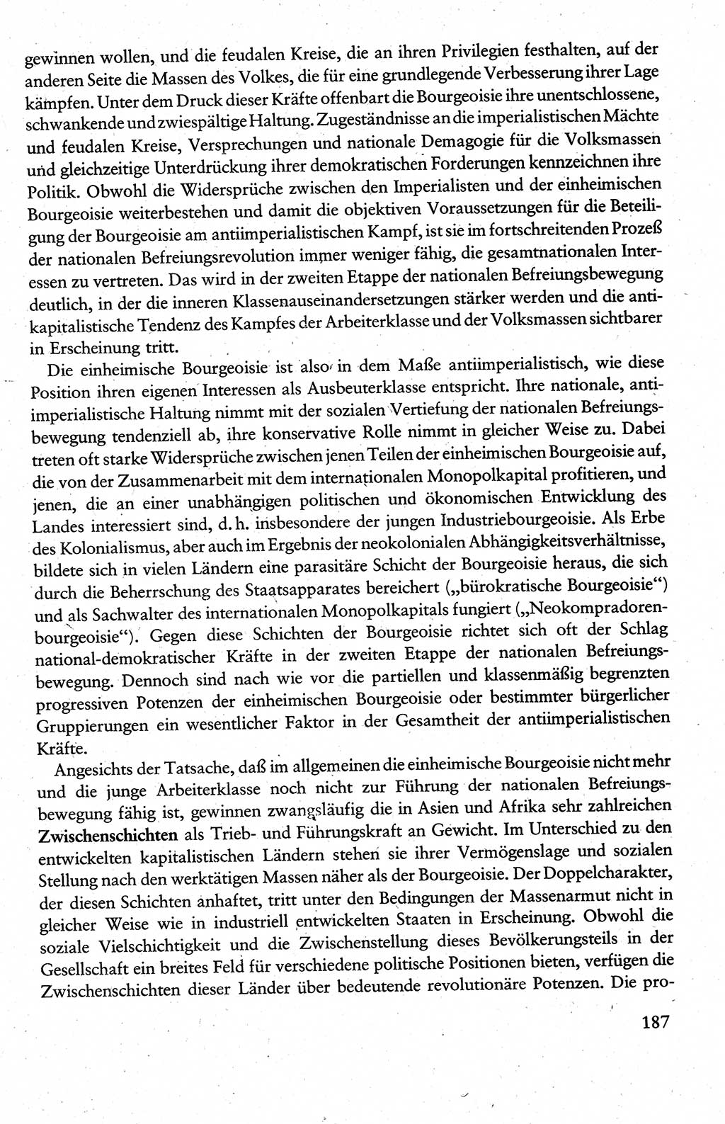 Wissenschaftlicher Kommunismus [Deutsche Demokratische Republik (DDR)], Lehrbuch für das marxistisch-leninistische Grundlagenstudium 1983, Seite 187 (Wiss. Komm. DDR Lb. 1983, S. 187)