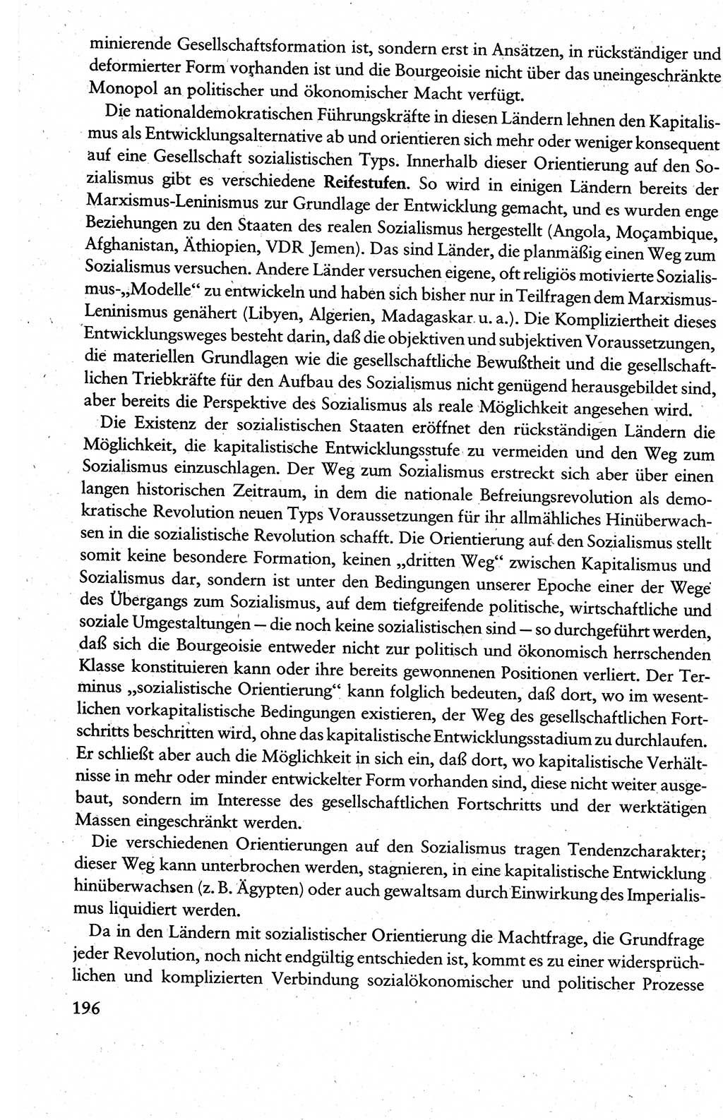 Wissenschaftlicher Kommunismus [Deutsche Demokratische Republik (DDR)], Lehrbuch für das marxistisch-leninistische Grundlagenstudium 1983, Seite 196 (Wiss. Komm. DDR Lb. 1983, S. 196)