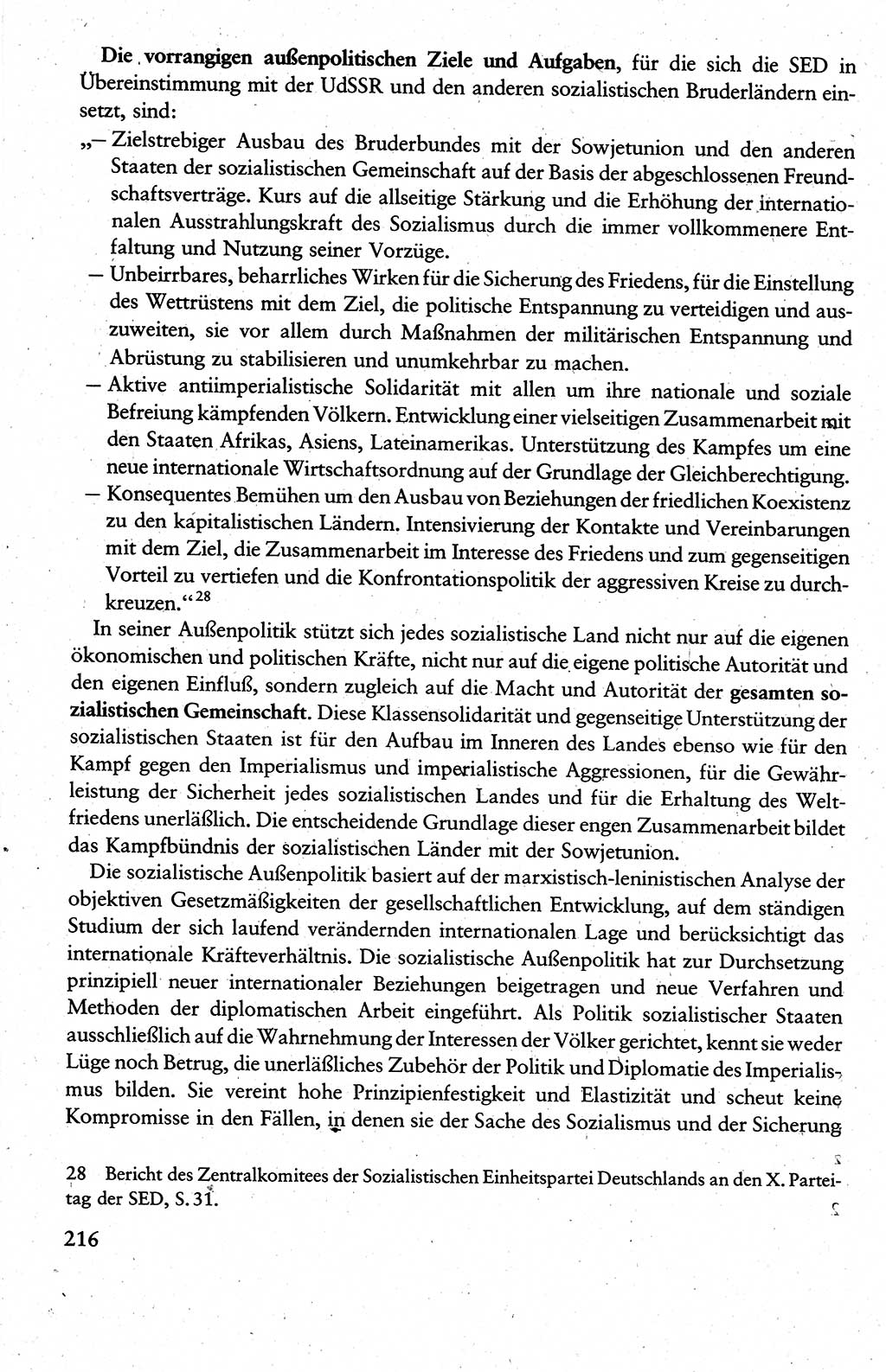 Wissenschaftlicher Kommunismus [Deutsche Demokratische Republik (DDR)], Lehrbuch für das marxistisch-leninistische Grundlagenstudium 1983, Seite 216 (Wiss. Komm. DDR Lb. 1983, S. 216)