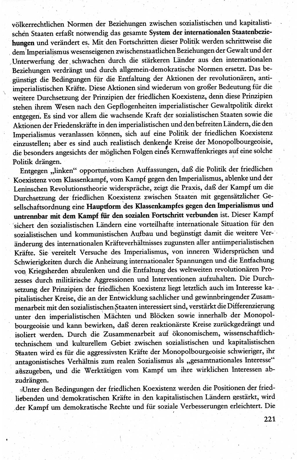 Wissenschaftlicher Kommunismus [Deutsche Demokratische Republik (DDR)], Lehrbuch für das marxistisch-leninistische Grundlagenstudium 1983, Seite 221 (Wiss. Komm. DDR Lb. 1983, S. 221)
