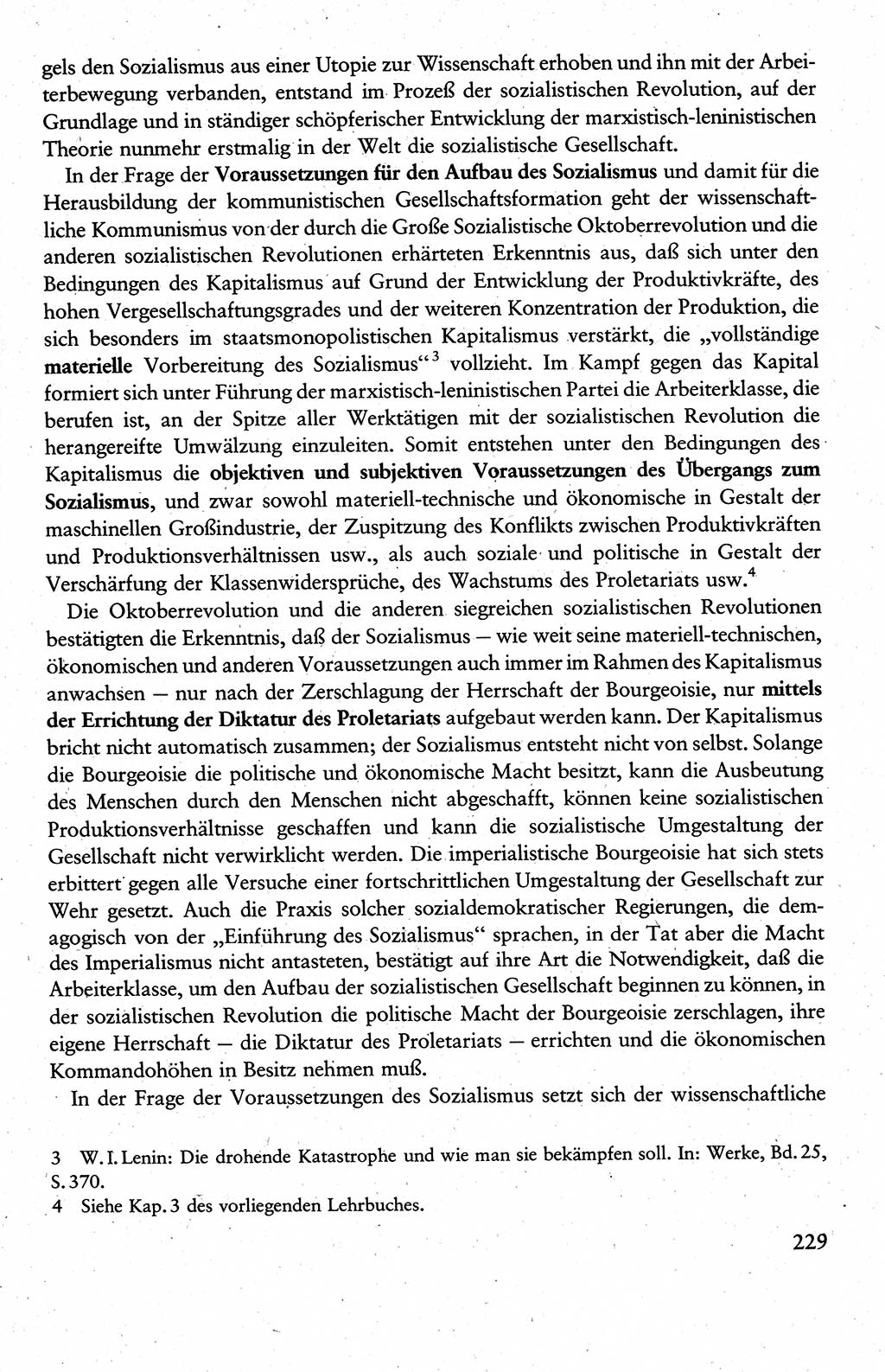 Wissenschaftlicher Kommunismus [Deutsche Demokratische Republik (DDR)], Lehrbuch für das marxistisch-leninistische Grundlagenstudium 1983, Seite 229 (Wiss. Komm. DDR Lb. 1983, S. 229)