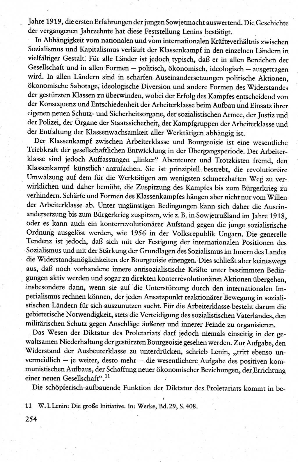 Wissenschaftlicher Kommunismus [Deutsche Demokratische Republik (DDR)], Lehrbuch für das marxistisch-leninistische Grundlagenstudium 1983, Seite 254 (Wiss. Komm. DDR Lb. 1983, S. 254)