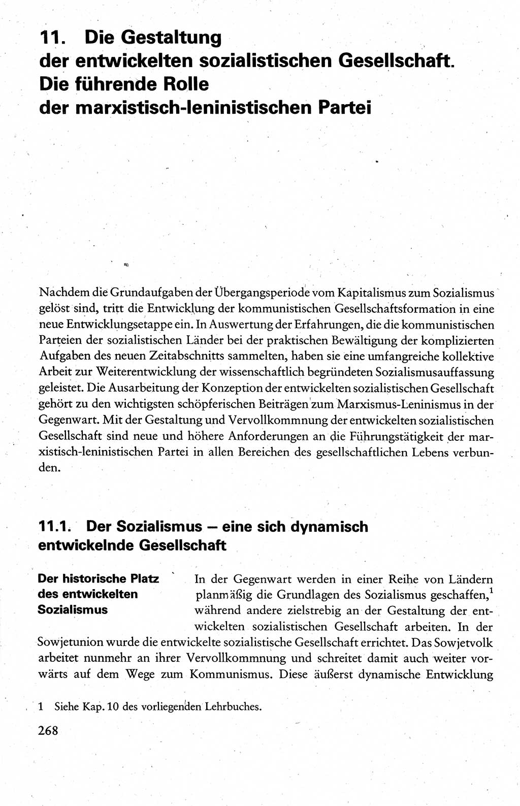 Wissenschaftlicher Kommunismus [Deutsche Demokratische Republik (DDR)], Lehrbuch für das marxistisch-leninistische Grundlagenstudium 1983, Seite 268 (Wiss. Komm. DDR Lb. 1983, S. 268)