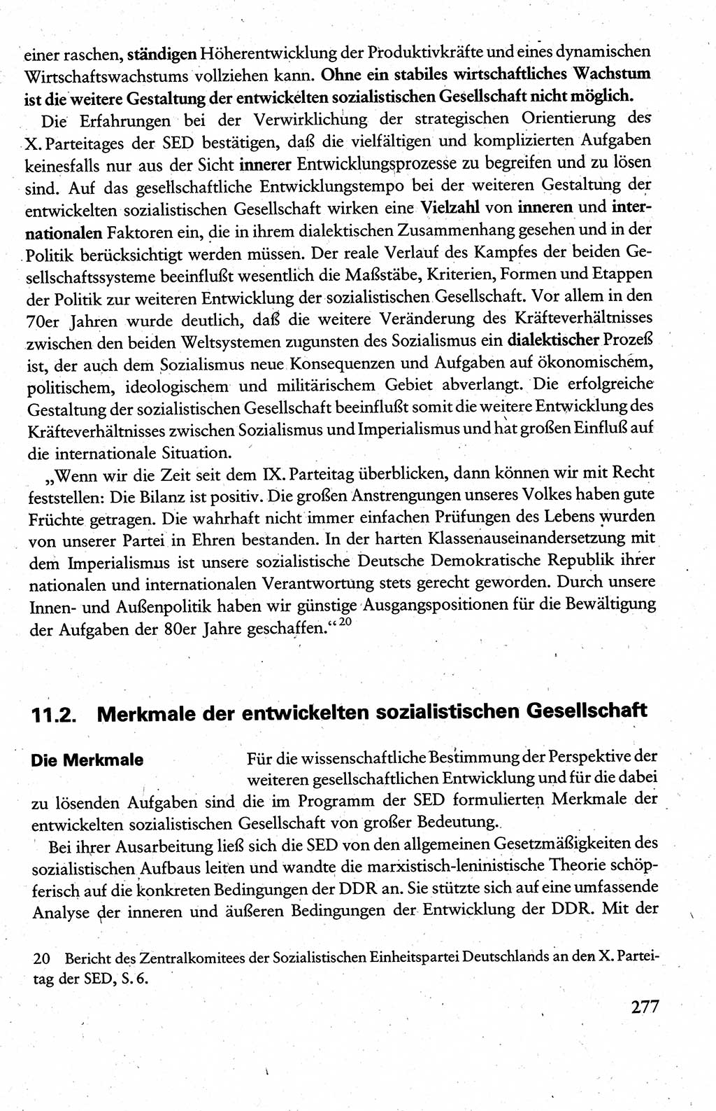 Wissenschaftlicher Kommunismus [Deutsche Demokratische Republik (DDR)], Lehrbuch für das marxistisch-leninistische Grundlagenstudium 1983, Seite 277 (Wiss. Komm. DDR Lb. 1983, S. 277)