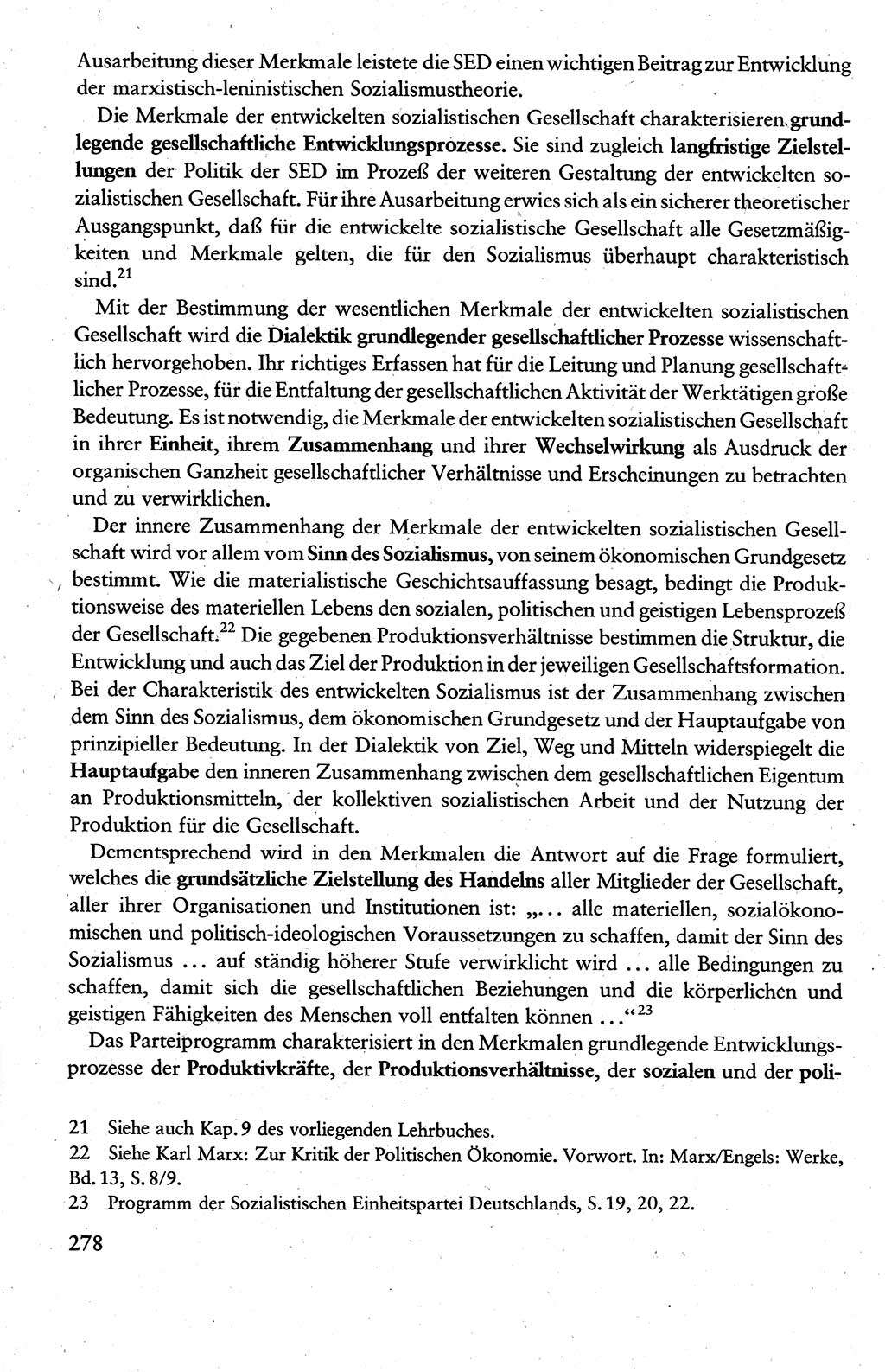 Wissenschaftlicher Kommunismus [Deutsche Demokratische Republik (DDR)], Lehrbuch für das marxistisch-leninistische Grundlagenstudium 1983, Seite 278 (Wiss. Komm. DDR Lb. 1983, S. 278)