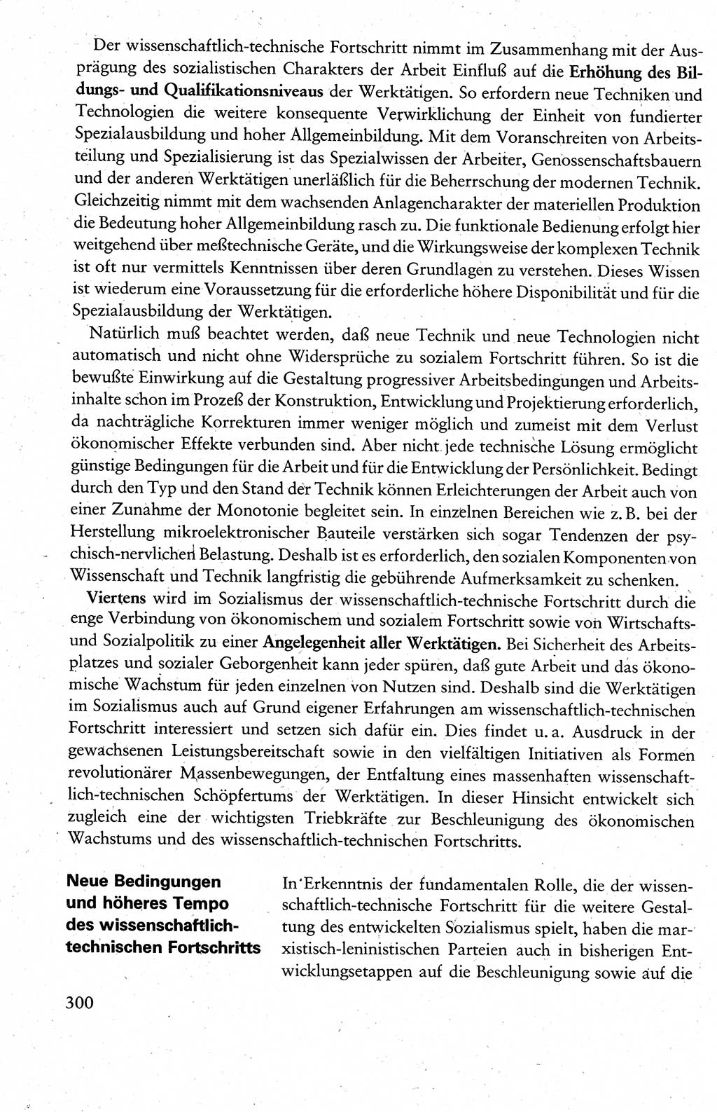 Wissenschaftlicher Kommunismus [Deutsche Demokratische Republik (DDR)], Lehrbuch für das marxistisch-leninistische Grundlagenstudium 1983, Seite 300 (Wiss. Komm. DDR Lb. 1983, S. 300)