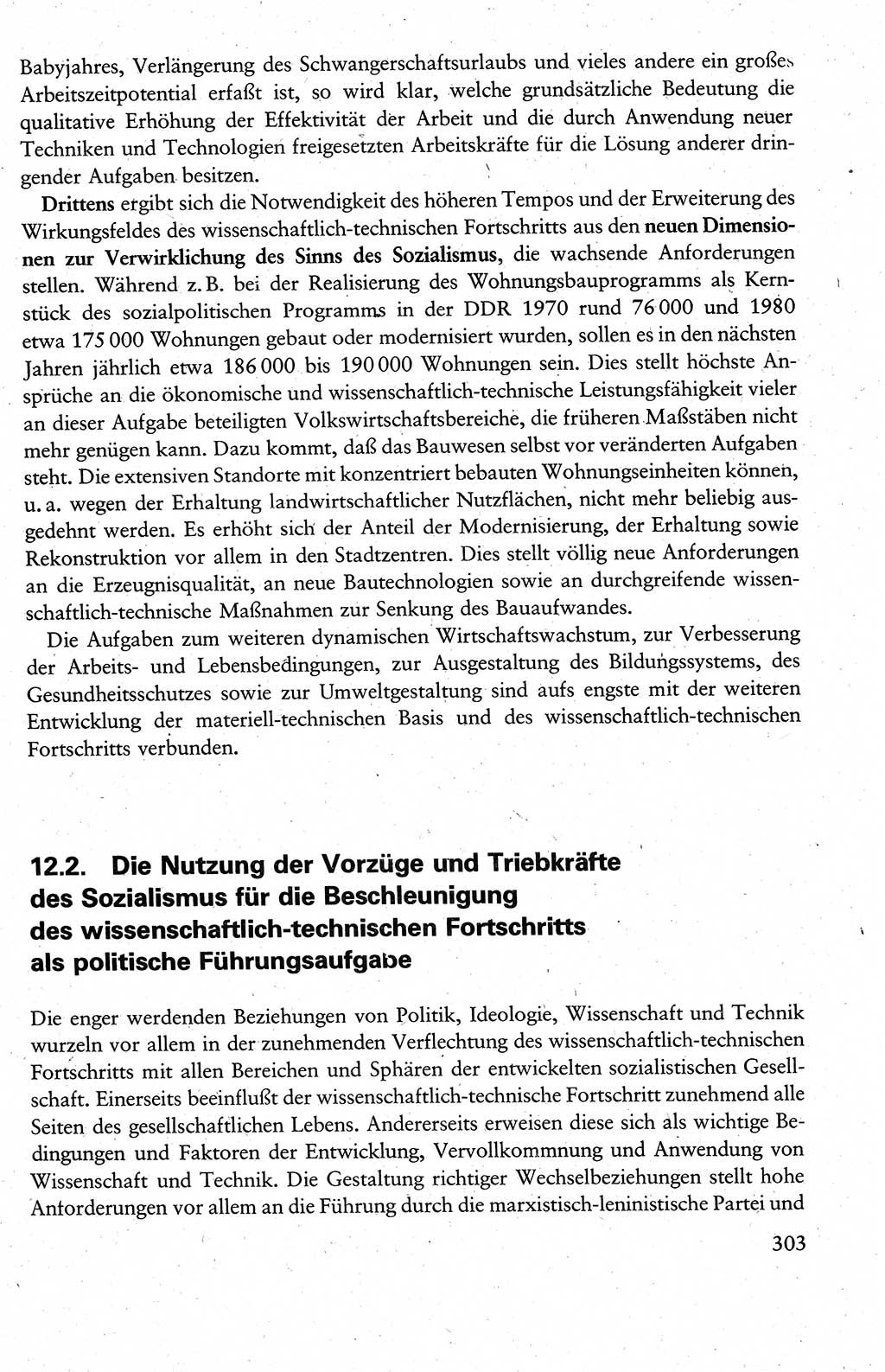 Wissenschaftlicher Kommunismus [Deutsche Demokratische Republik (DDR)], Lehrbuch für das marxistisch-leninistische Grundlagenstudium 1983, Seite 303 (Wiss. Komm. DDR Lb. 1983, S. 303)