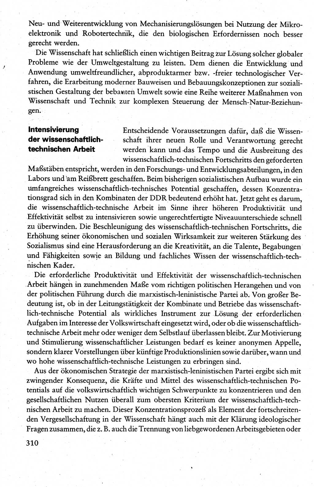 Wissenschaftlicher Kommunismus [Deutsche Demokratische Republik (DDR)], Lehrbuch für das marxistisch-leninistische Grundlagenstudium 1983, Seite 310 (Wiss. Komm. DDR Lb. 1983, S. 310)