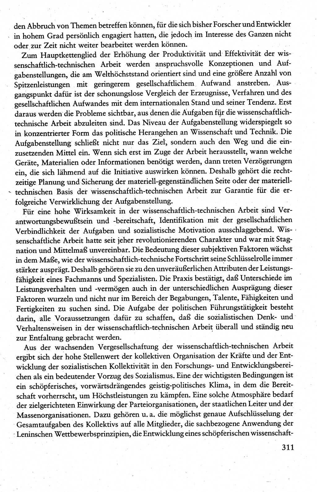 Wissenschaftlicher Kommunismus [Deutsche Demokratische Republik (DDR)], Lehrbuch für das marxistisch-leninistische Grundlagenstudium 1983, Seite 311 (Wiss. Komm. DDR Lb. 1983, S. 311)