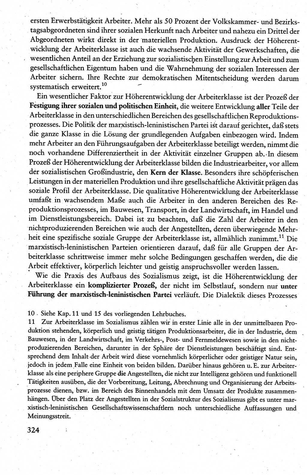 Wissenschaftlicher Kommunismus [Deutsche Demokratische Republik (DDR)], Lehrbuch für das marxistisch-leninistische Grundlagenstudium 1983, Seite 324 (Wiss. Komm. DDR Lb. 1983, S. 324)