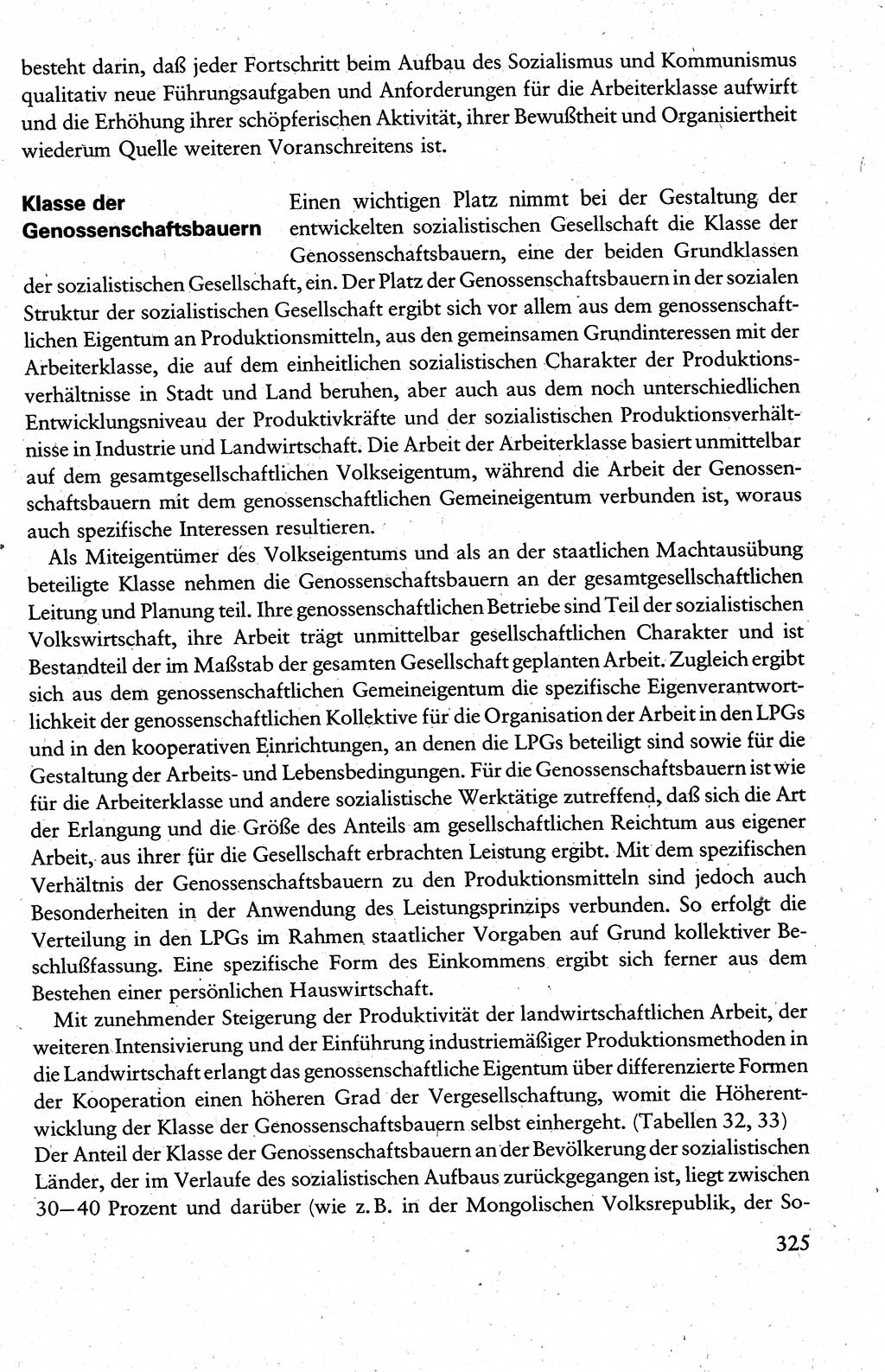 Wissenschaftlicher Kommunismus [Deutsche Demokratische Republik (DDR)], Lehrbuch für das marxistisch-leninistische Grundlagenstudium 1983, Seite 325 (Wiss. Komm. DDR Lb. 1983, S. 325)