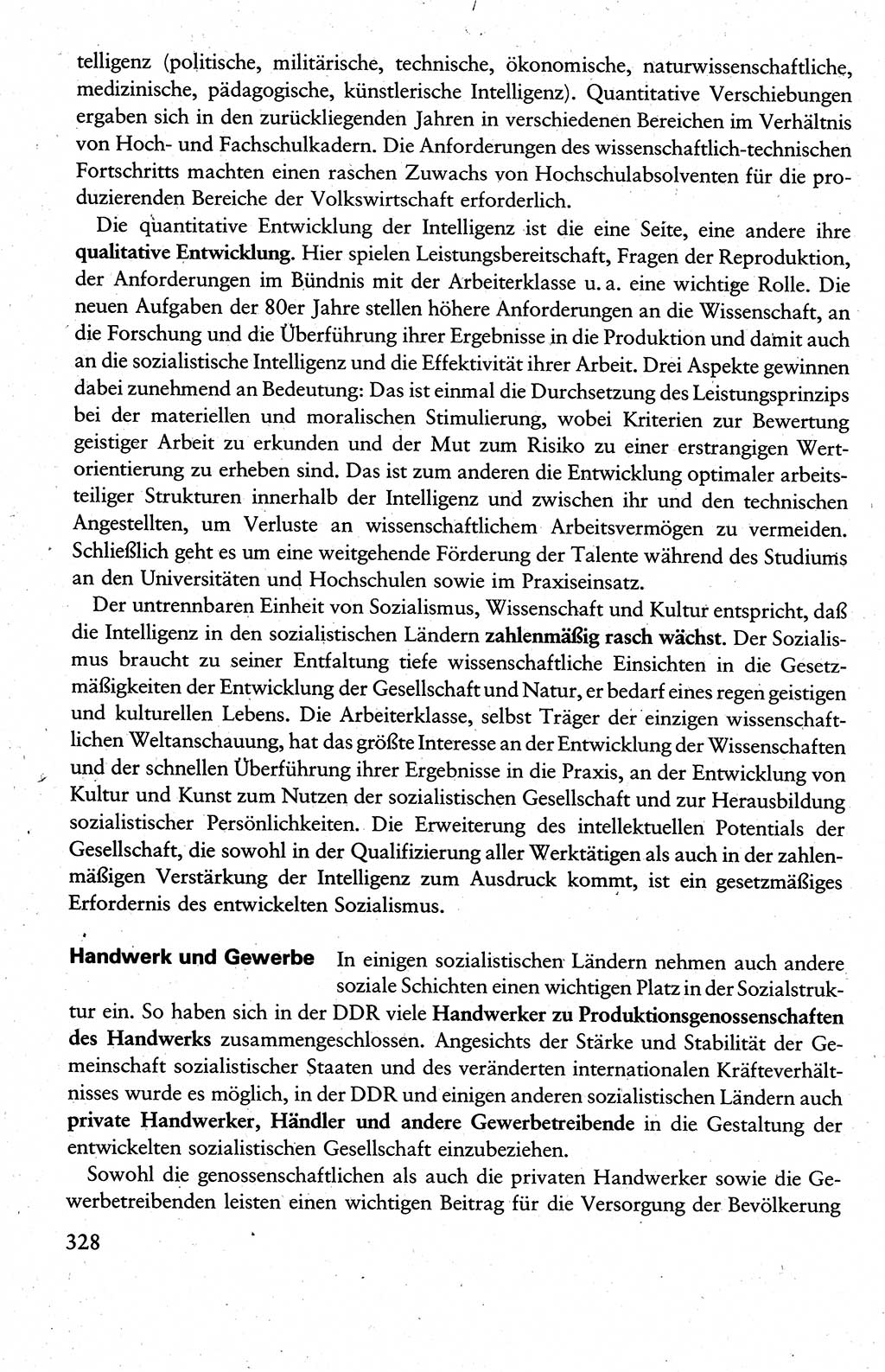 Wissenschaftlicher Kommunismus [Deutsche Demokratische Republik (DDR)], Lehrbuch für das marxistisch-leninistische Grundlagenstudium 1983, Seite 328 (Wiss. Komm. DDR Lb. 1983, S. 328)