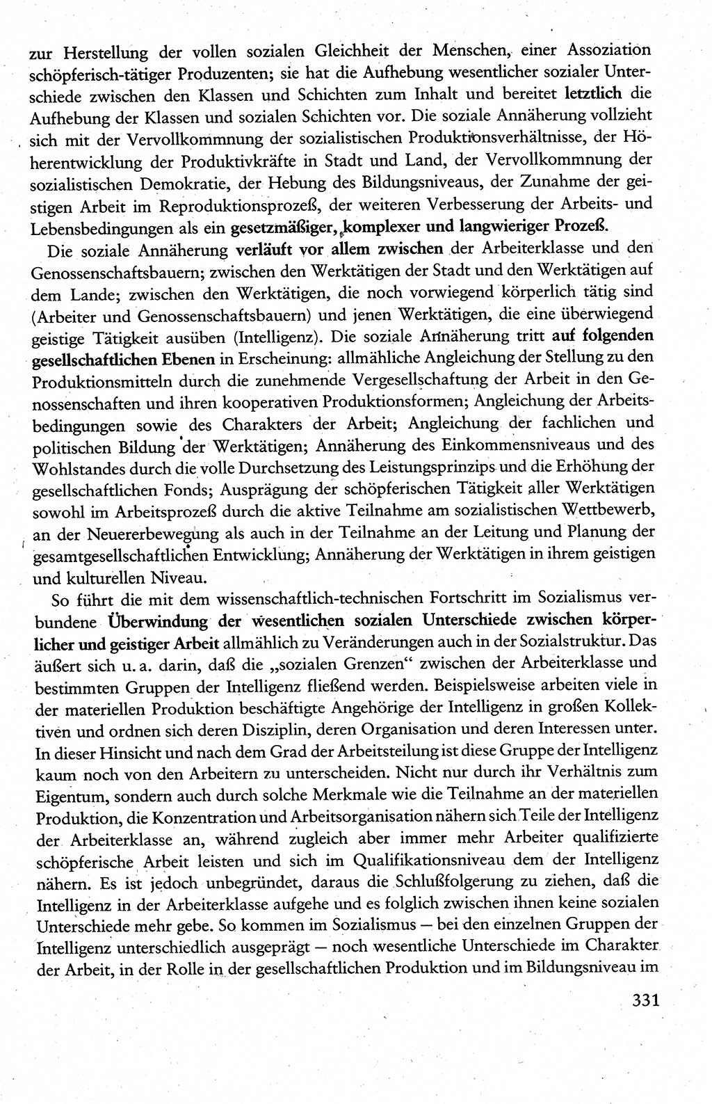 Wissenschaftlicher Kommunismus [Deutsche Demokratische Republik (DDR)], Lehrbuch für das marxistisch-leninistische Grundlagenstudium 1983, Seite 331 (Wiss. Komm. DDR Lb. 1983, S. 331)