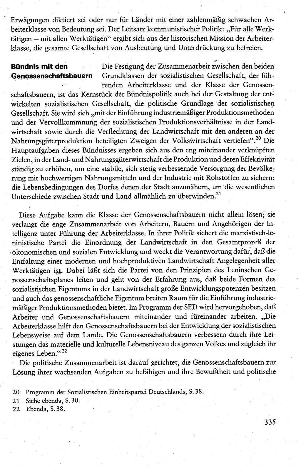 Wissenschaftlicher Kommunismus [Deutsche Demokratische Republik (DDR)], Lehrbuch für das marxistisch-leninistische Grundlagenstudium 1983, Seite 335 (Wiss. Komm. DDR Lb. 1983, S. 335)