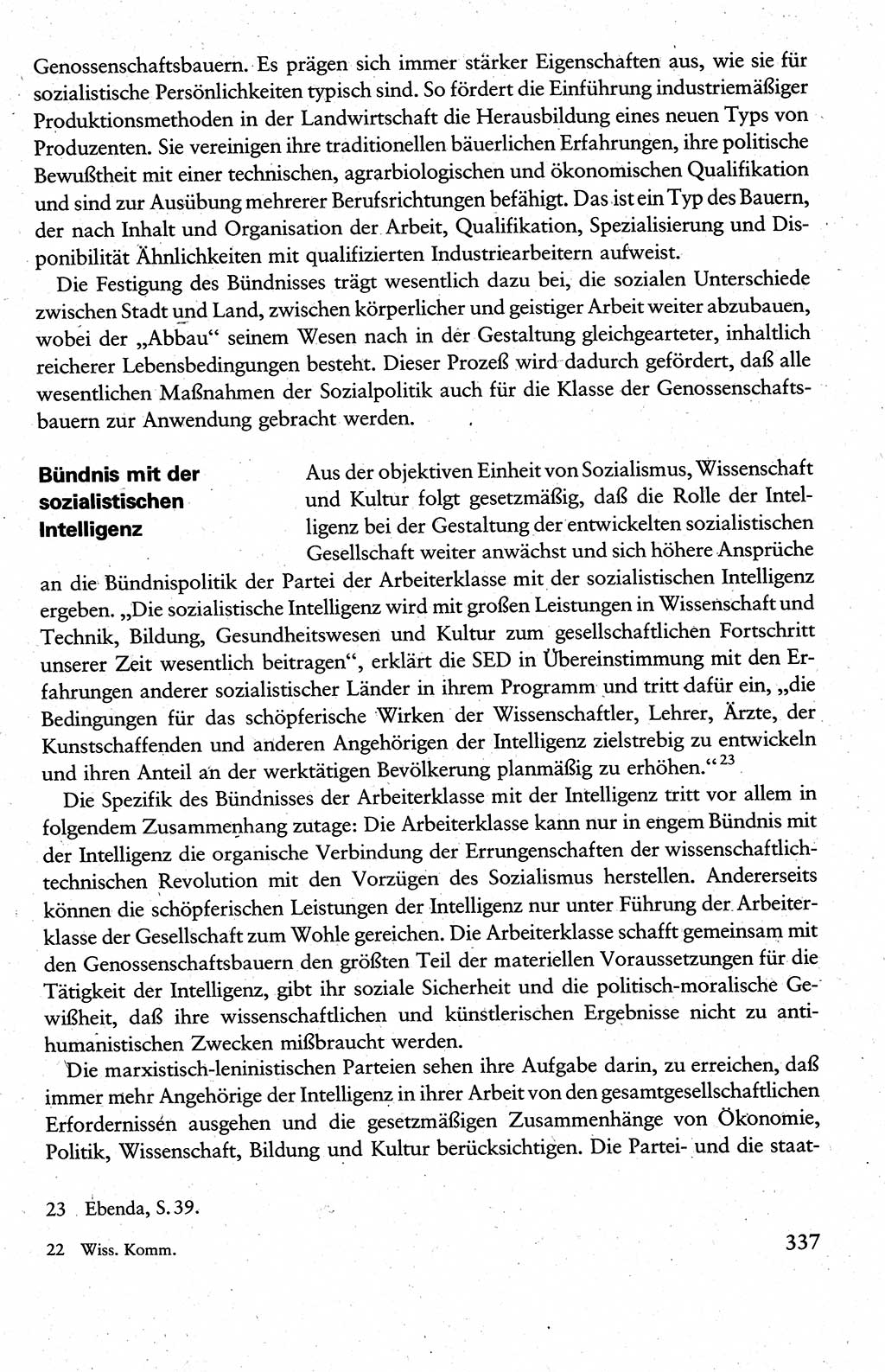Wissenschaftlicher Kommunismus [Deutsche Demokratische Republik (DDR)], Lehrbuch für das marxistisch-leninistische Grundlagenstudium 1983, Seite 337 (Wiss. Komm. DDR Lb. 1983, S. 337)